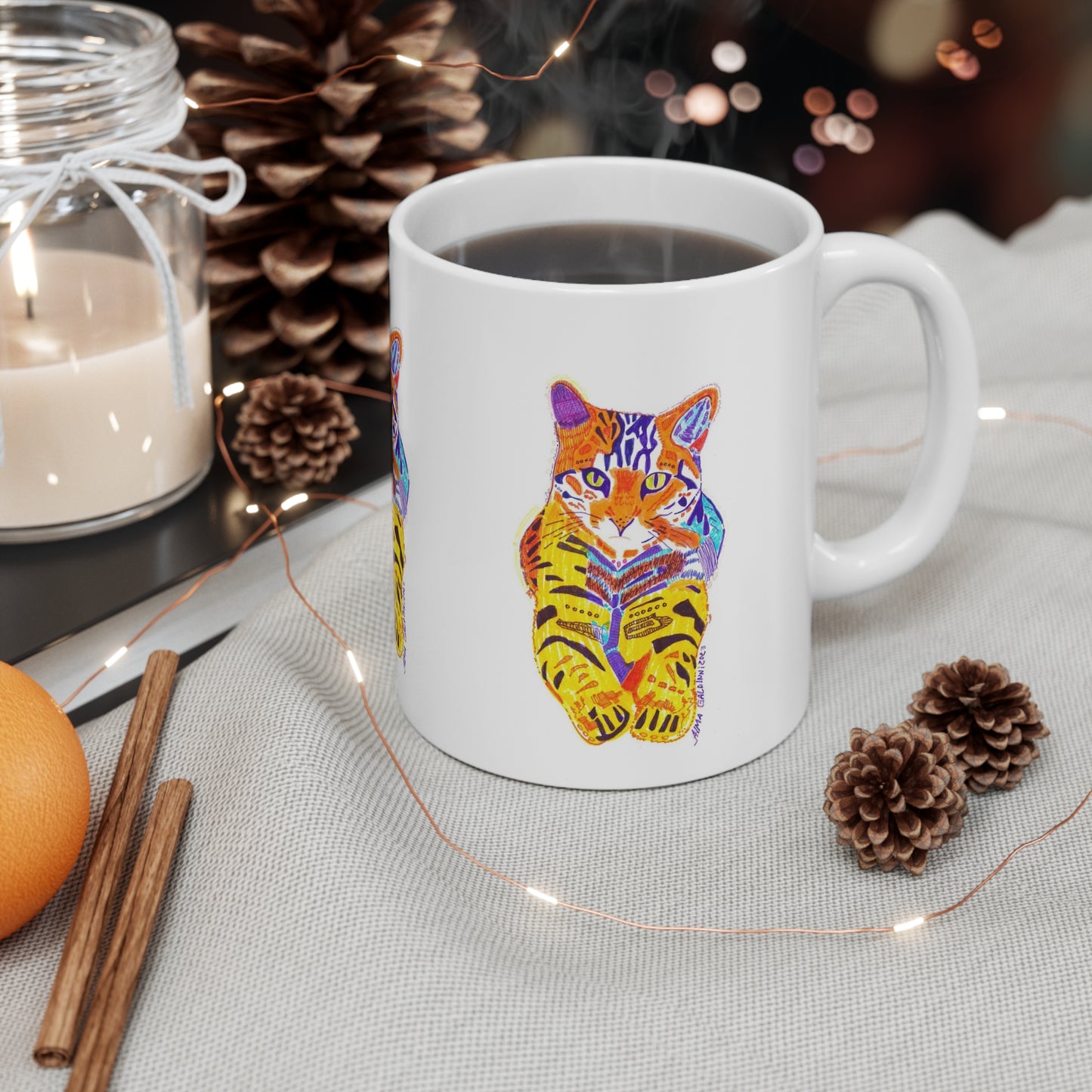 Tiger cat Mug