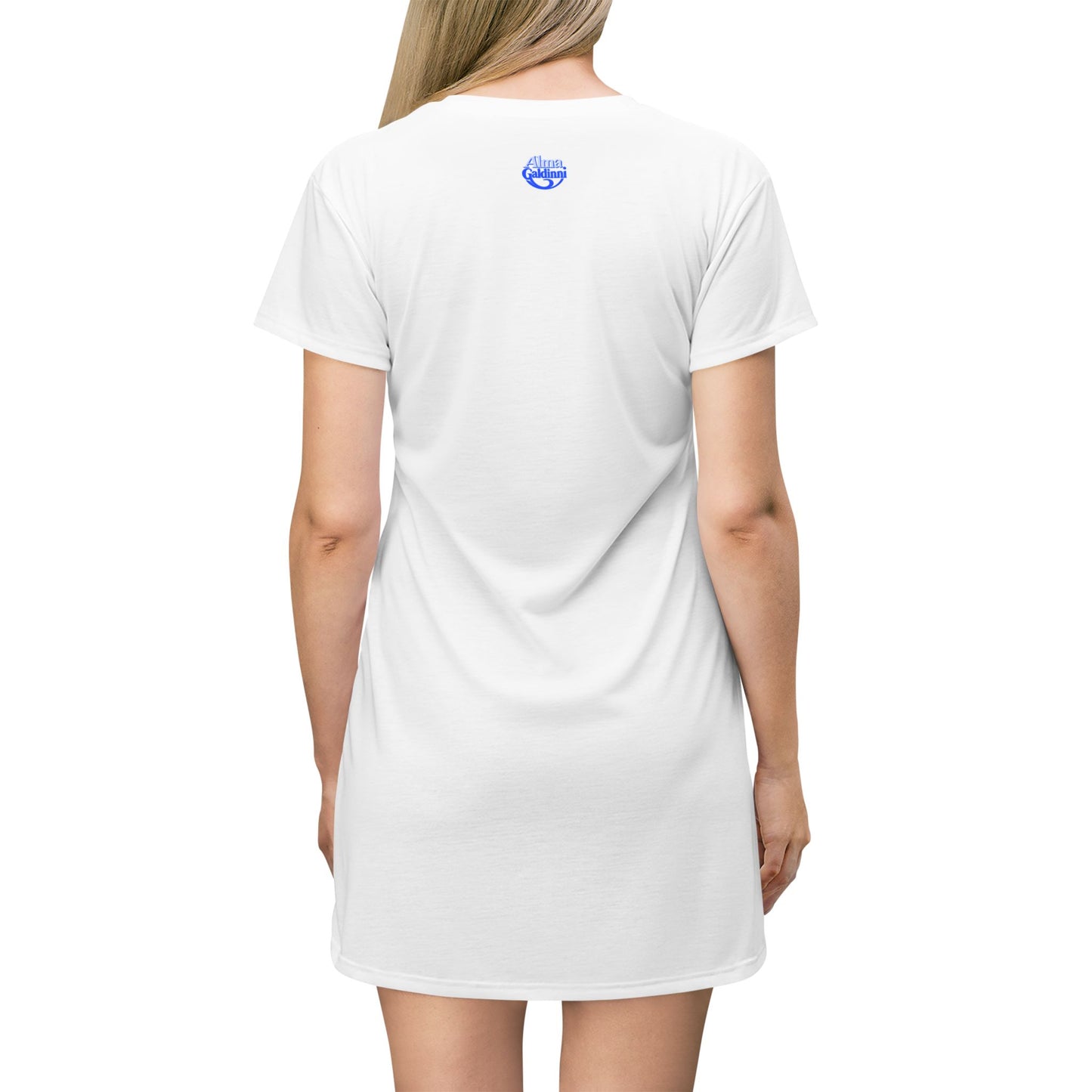 Neon designT-Shirt Dress (AOP)