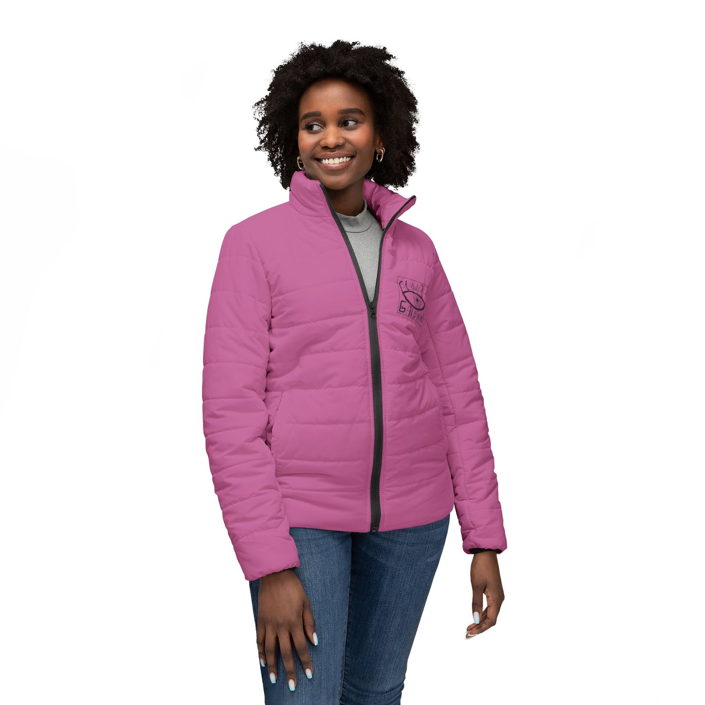 Frida Kahlo Women’s Puffer Jacket – Cozy, Artistic Cold Weather Wear