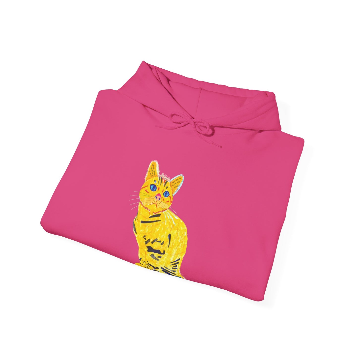 Yellow Cat Unisex Heavy Blend™ Hooded Sweatshirt