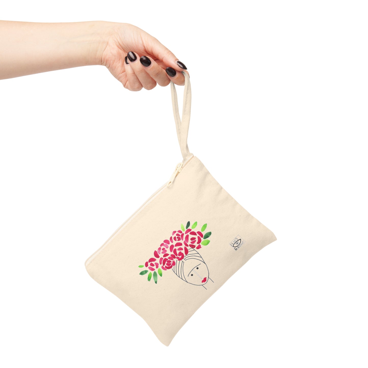 Frida Kahlo Design Zipper Pouch - Stylish Accessory for Organizing Essentials