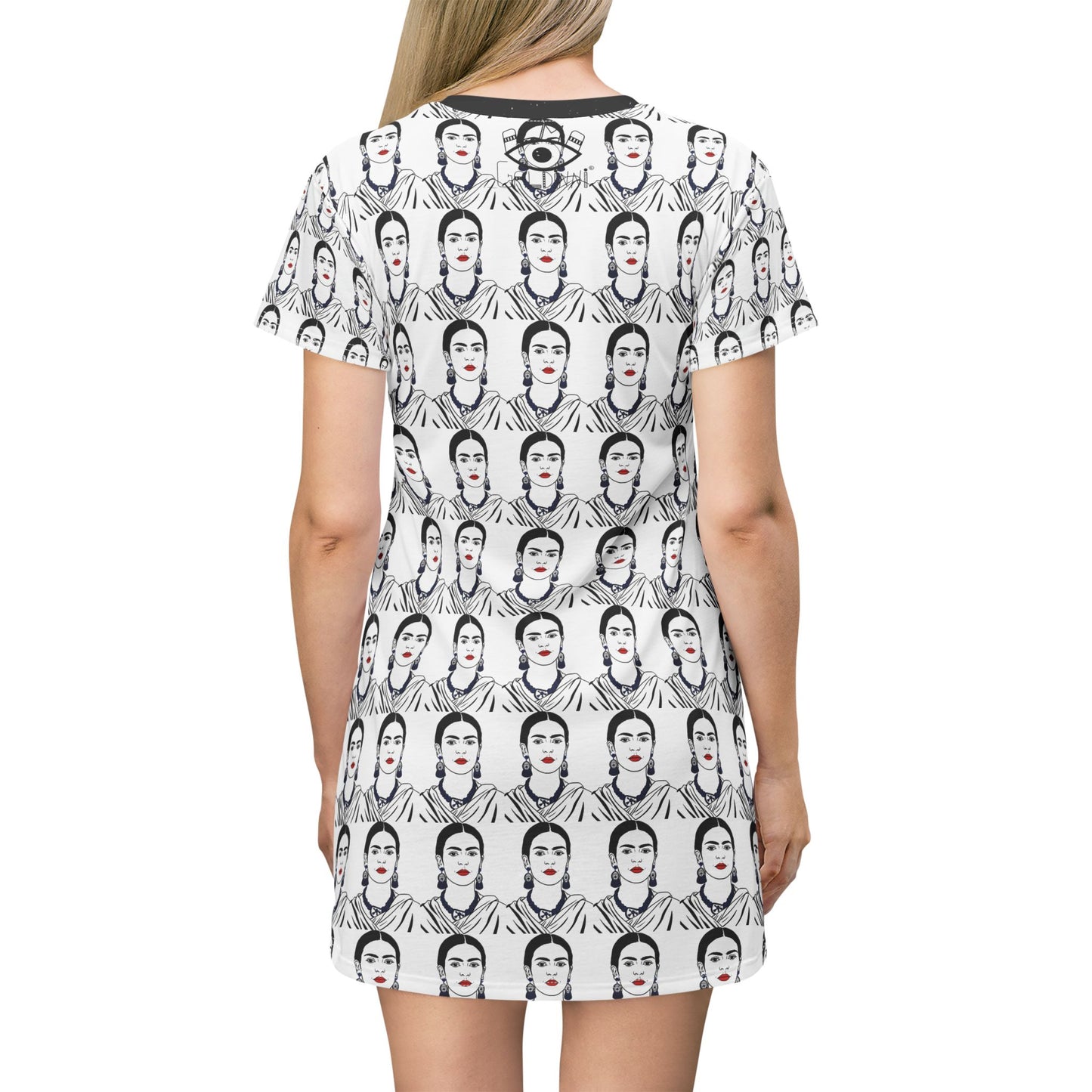 Frida Kahlo T-Shirt Dress (AOP)