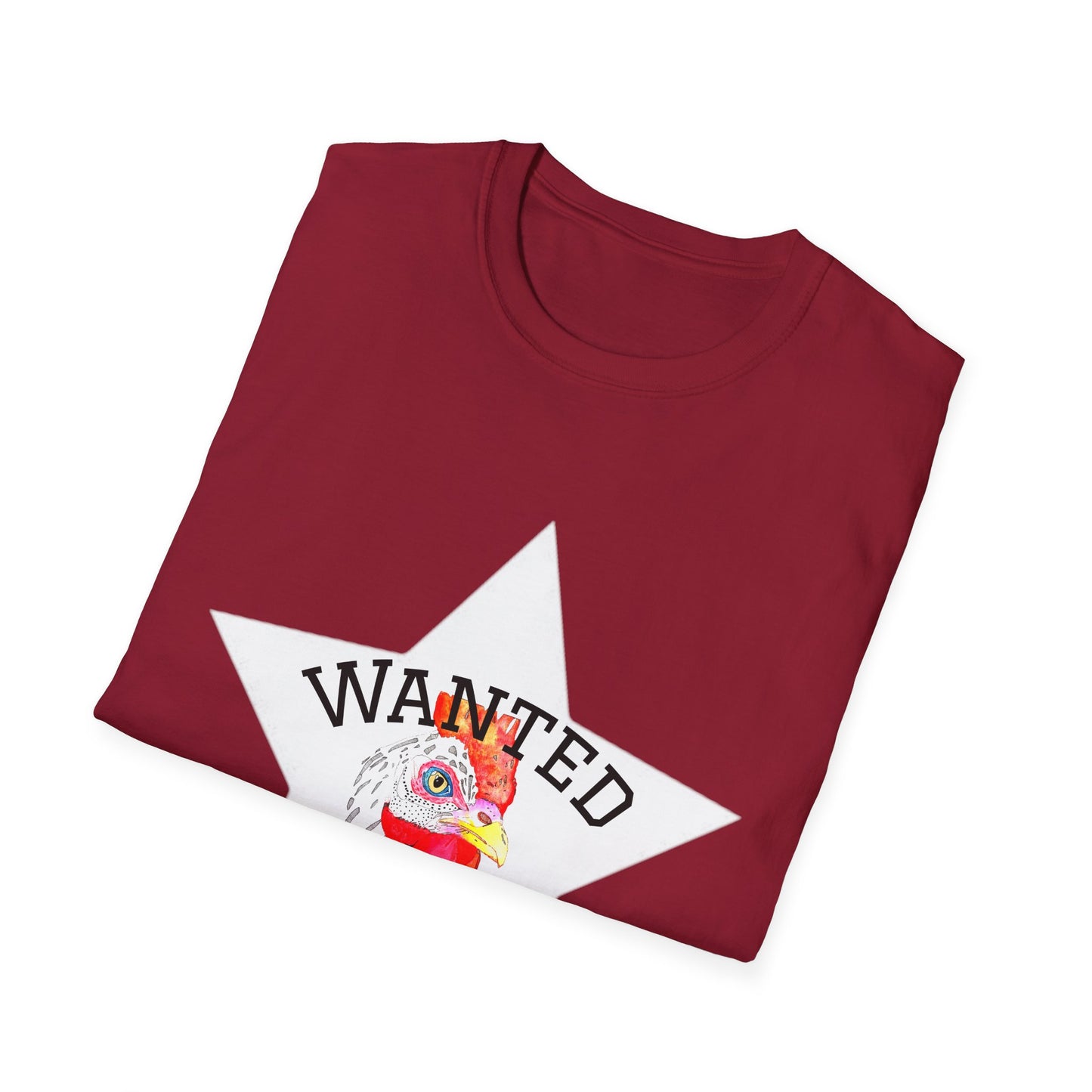 Wanted Heart T-Shirt | Unisex Softstyle Tee for Animal Lovers, Unique Gift, Casual Wear, Valentine's Day, Birthday, Fun Graphics