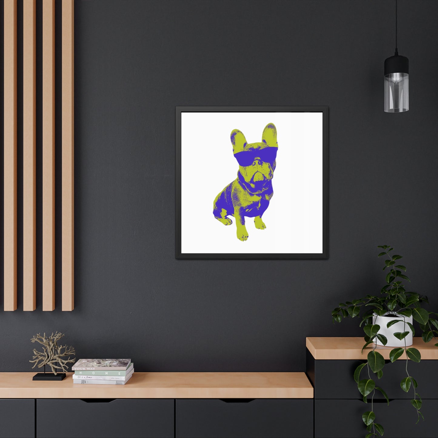 French Buldog Framed Posters