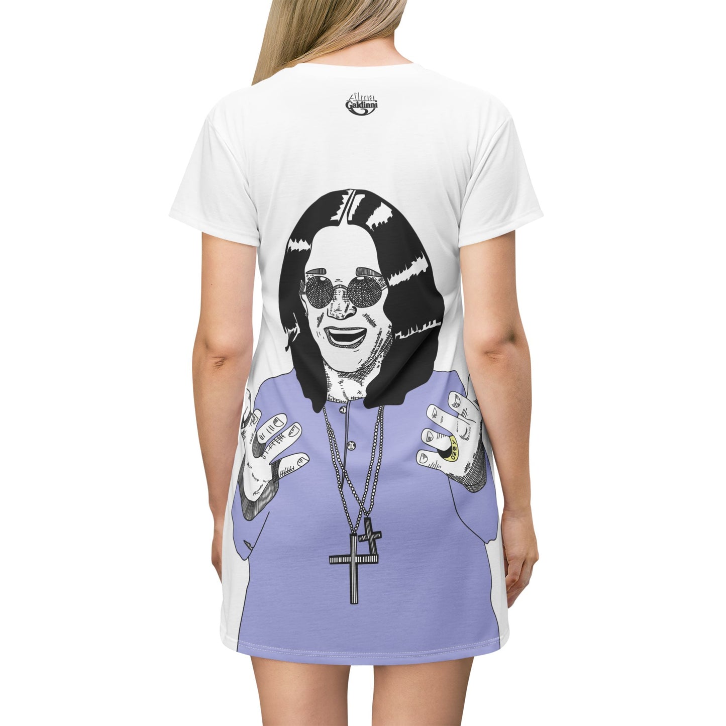 Ozzy T-Shirt Dress (AOP)