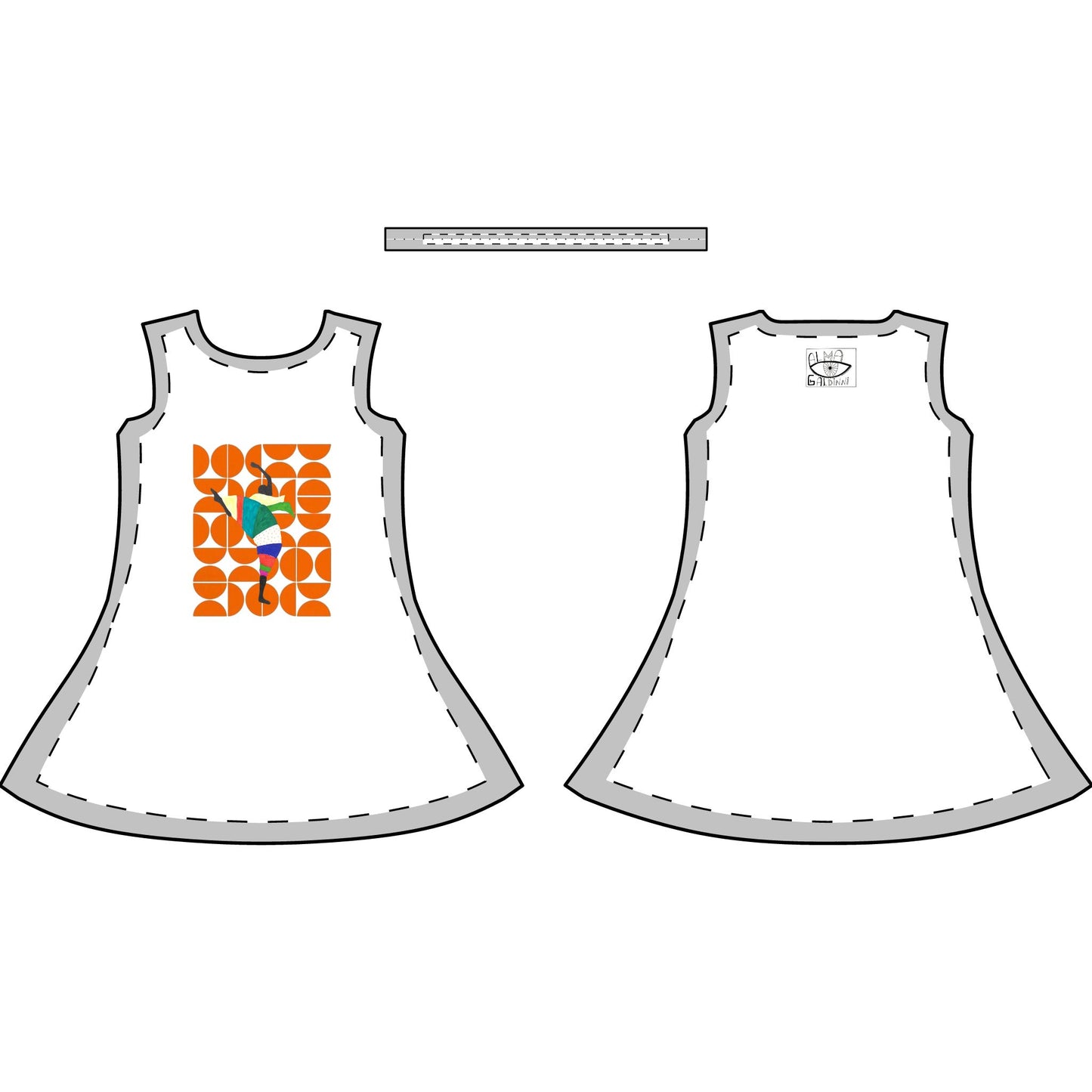 Vibrant Women's Casual Dress, Boho AOP Dress, Summer Fashion, Beach Dress, Festival Wear, Everyday Casual Dress