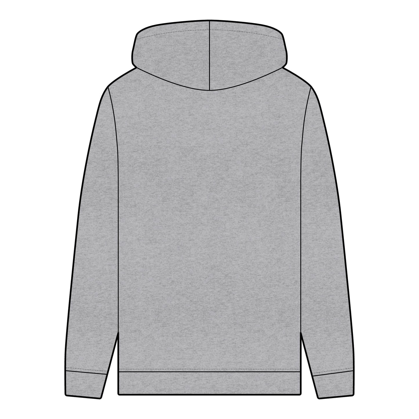 Abstract Portrait Men's Organic Hoodie