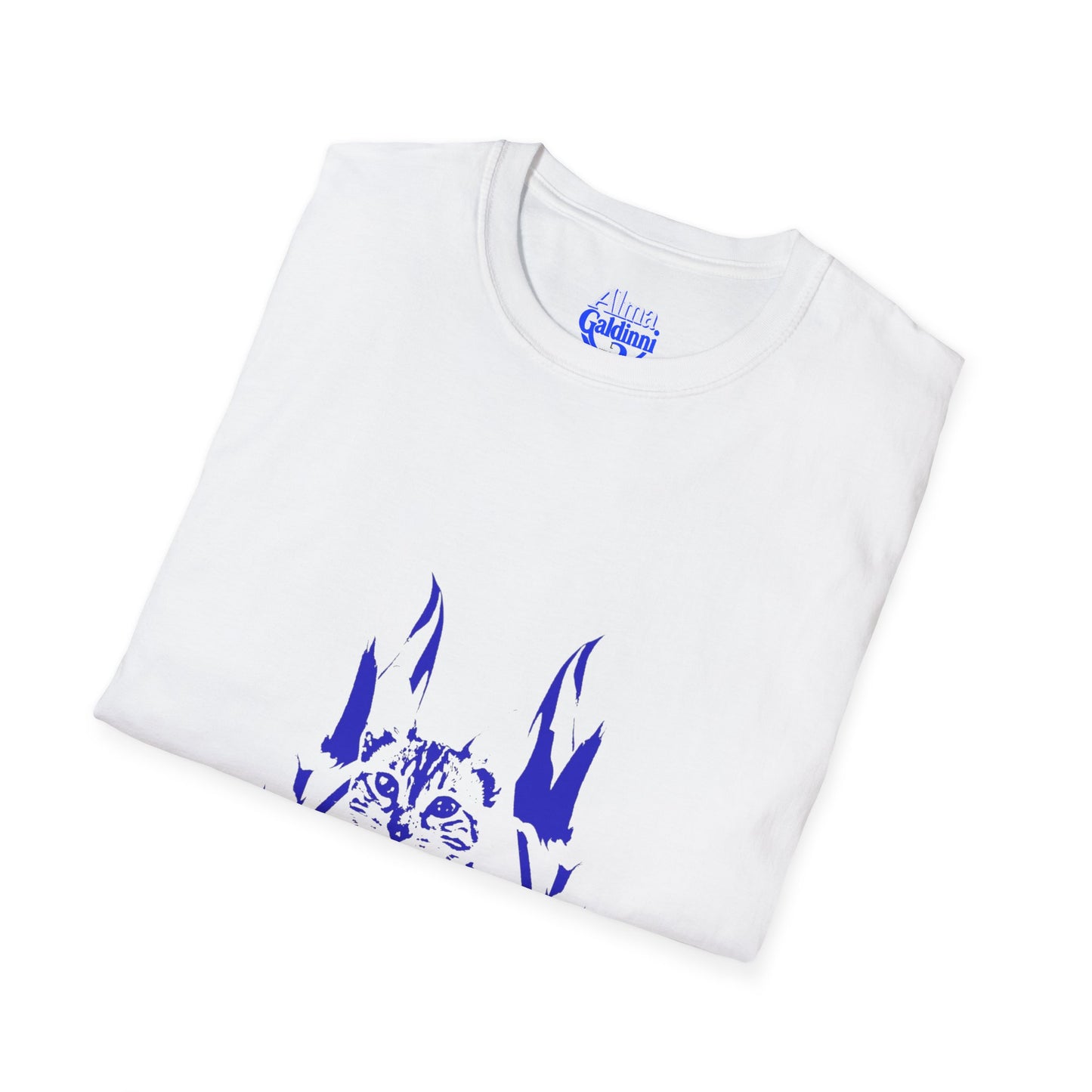 Cat & Tulips Unisex Softstyle T-Shirt