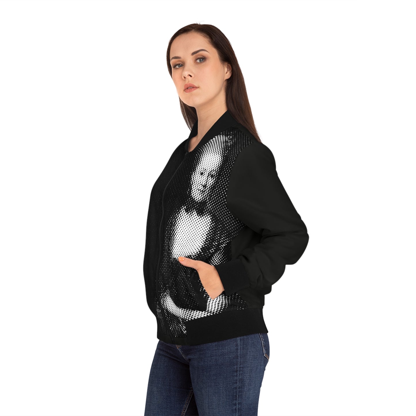 Maria Antoinette Jacket Women's Bomber Jacket (AOP)
