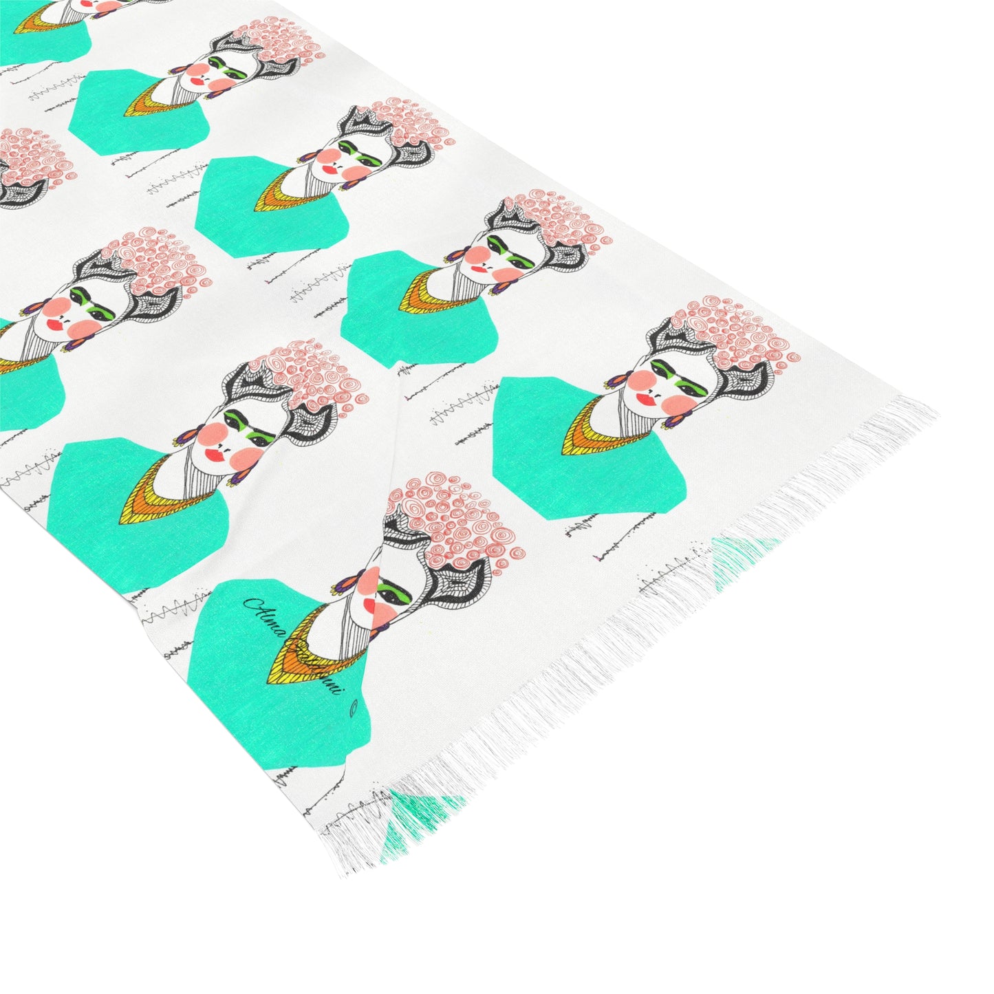 Frida Kahlo Light Scarf