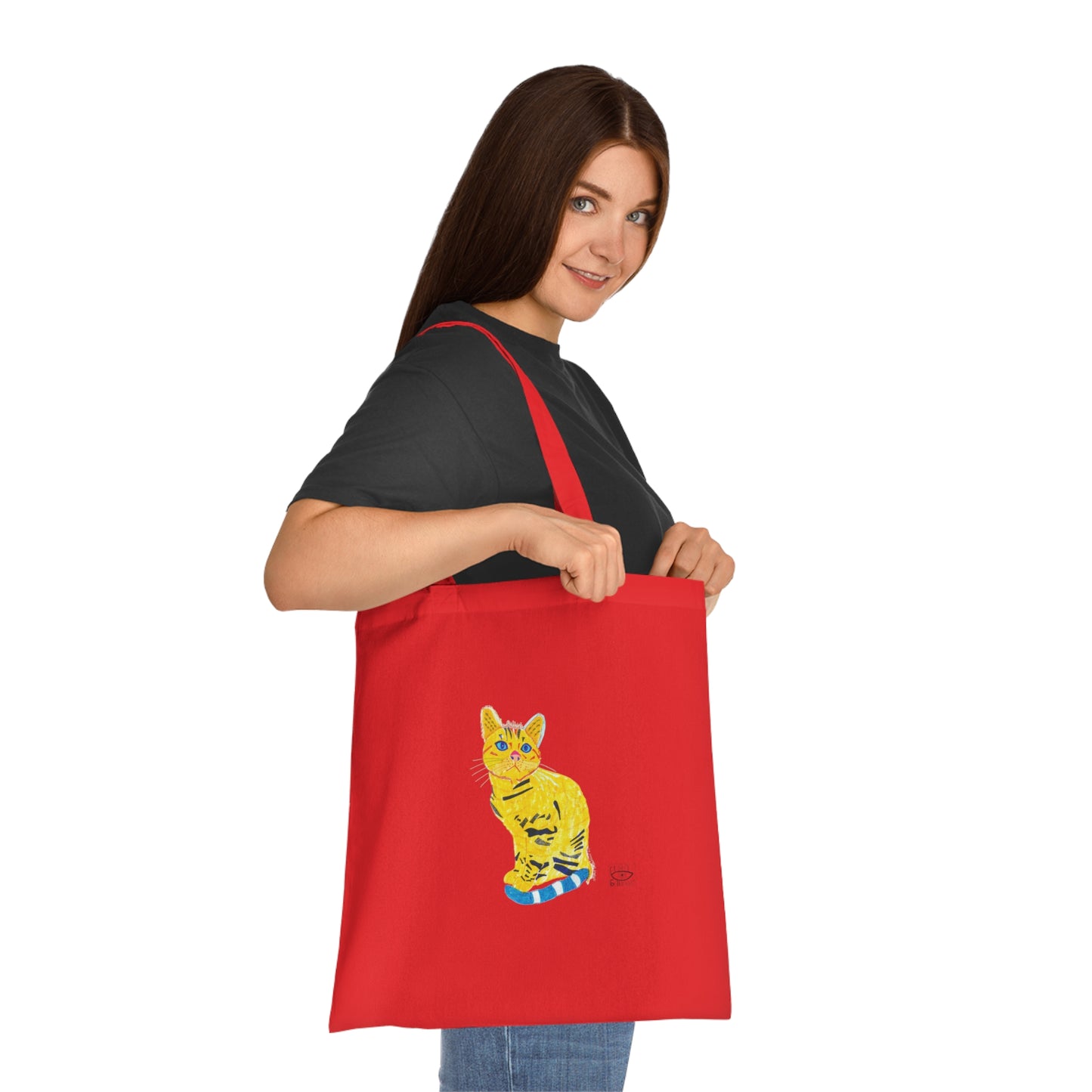 Yellow Cat Bag