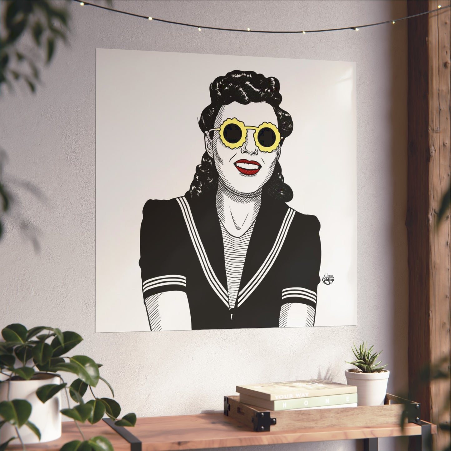 Beach girl Fine Art Posters