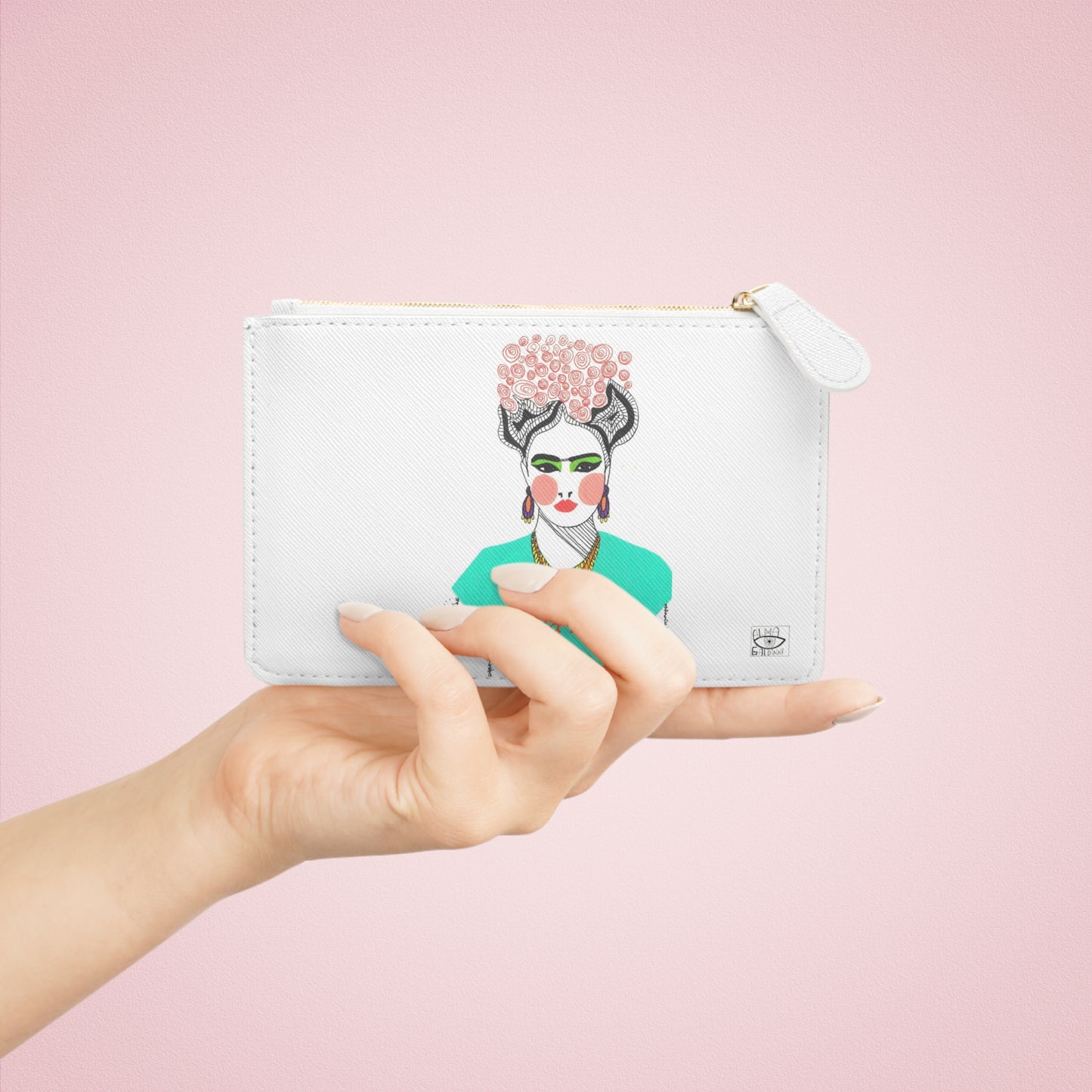 Frida Kahlo Mini Clutch Bag