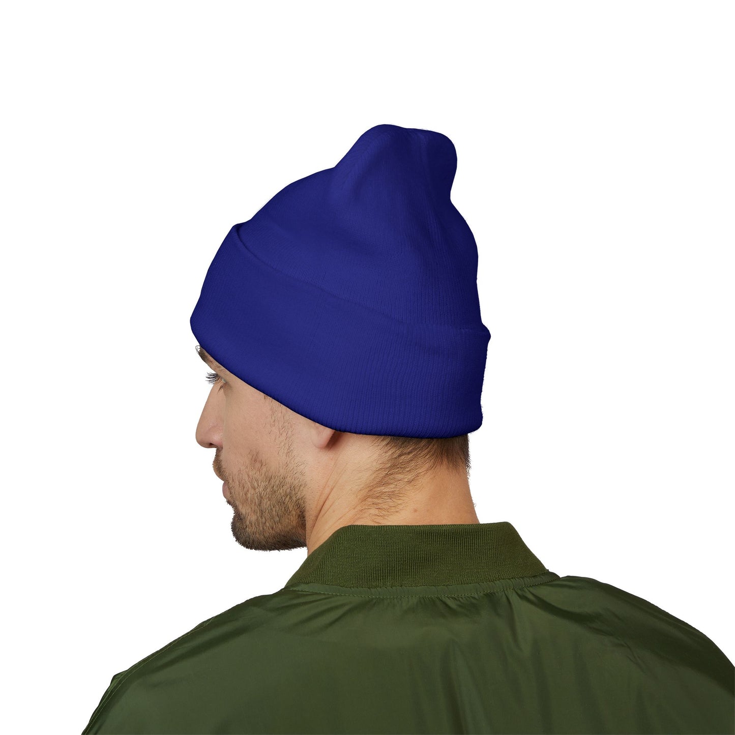 Embroidered Classic Cuffed Beanie - Stylish Winter Accessory for All