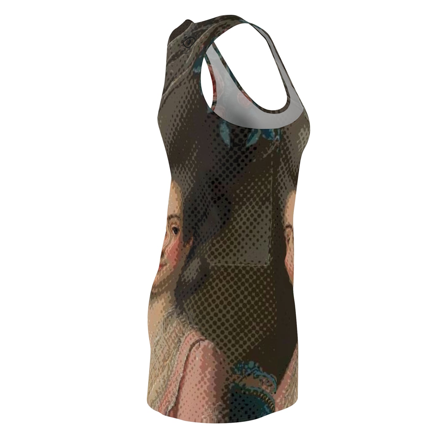 Madame Royal Women's Cut & Sew Racerback Dress (AOP)