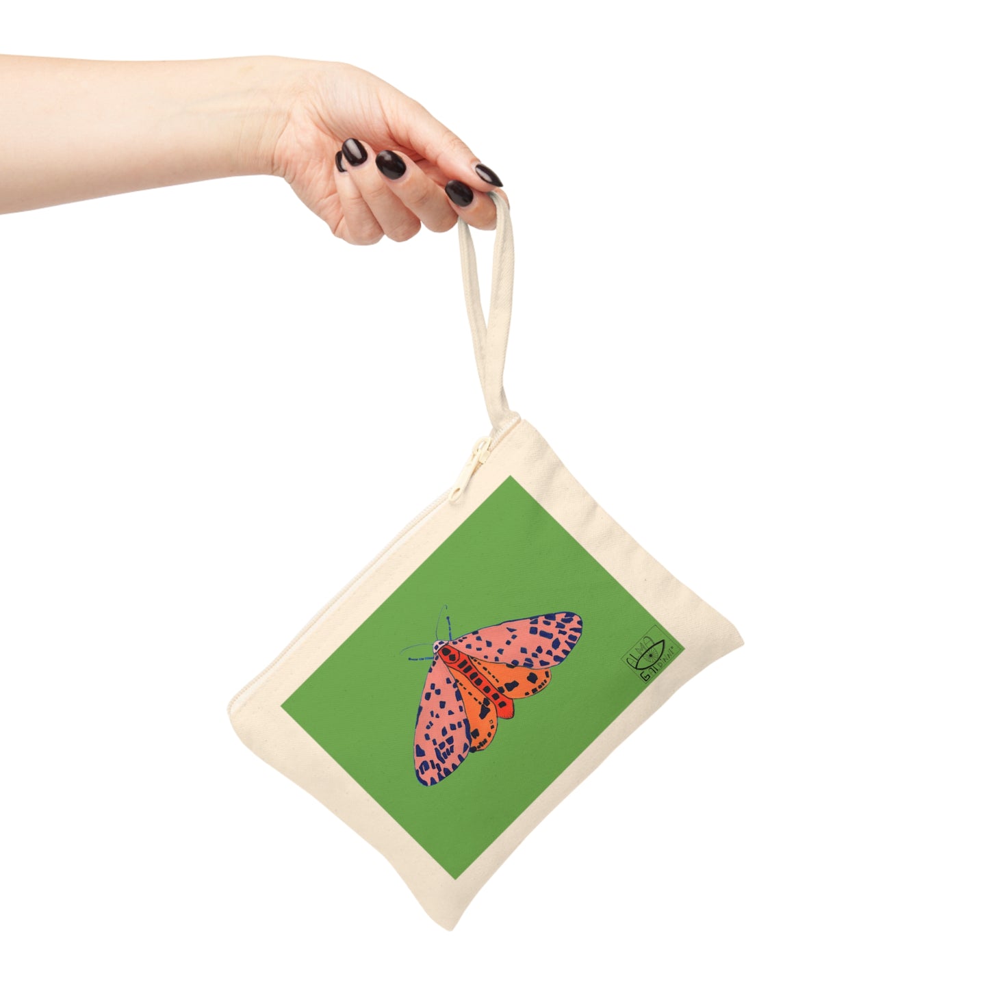 Colorful Butterfly Zipper Pouch - Eco-Friendly Accessory for Nature Lovers