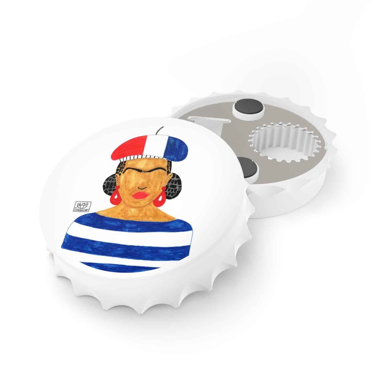 Frida Kahlo Bottle Opener - Chic Decor for Celebrations & Gatherings