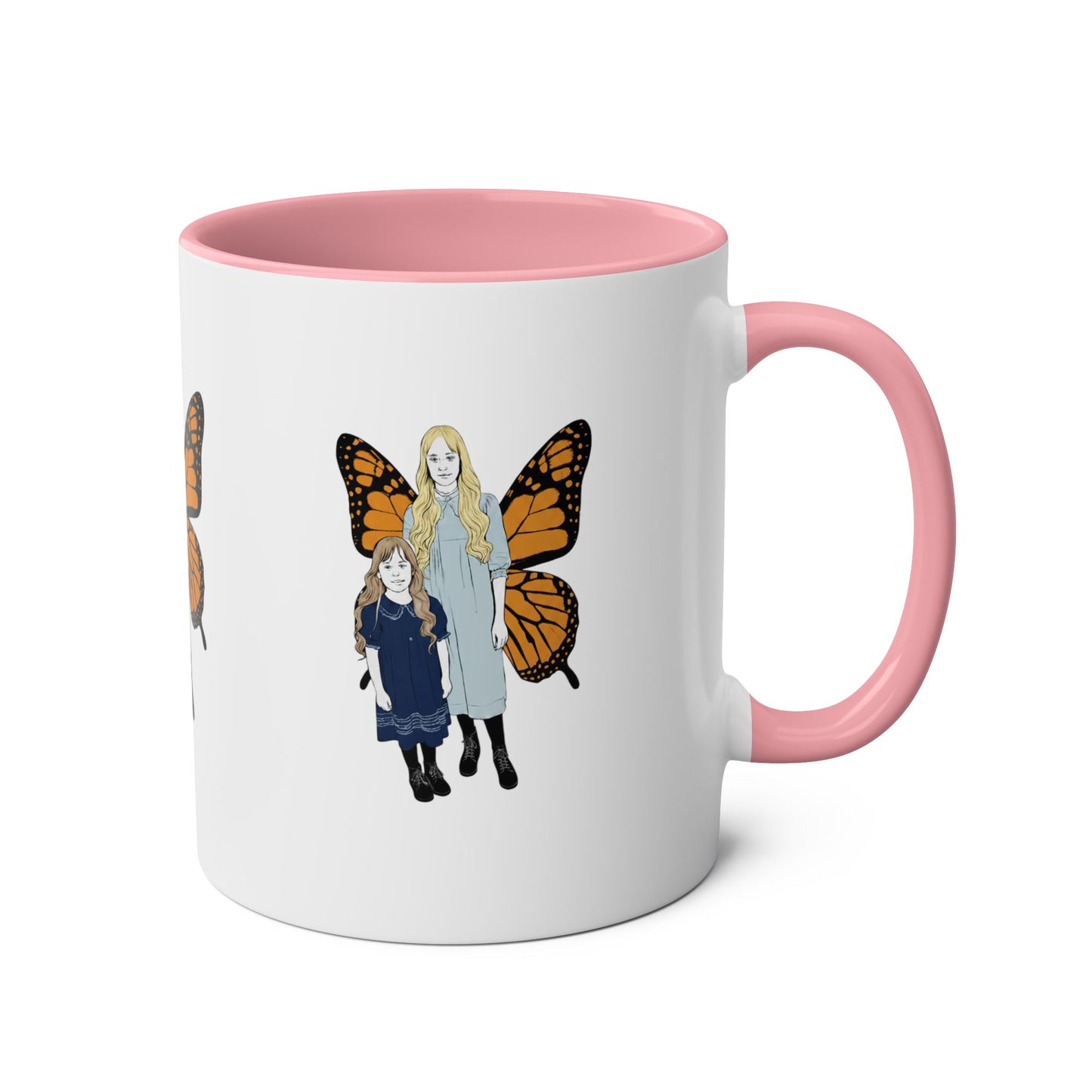 Edwardians children Two-Tone Coffee Mugs, 11oz