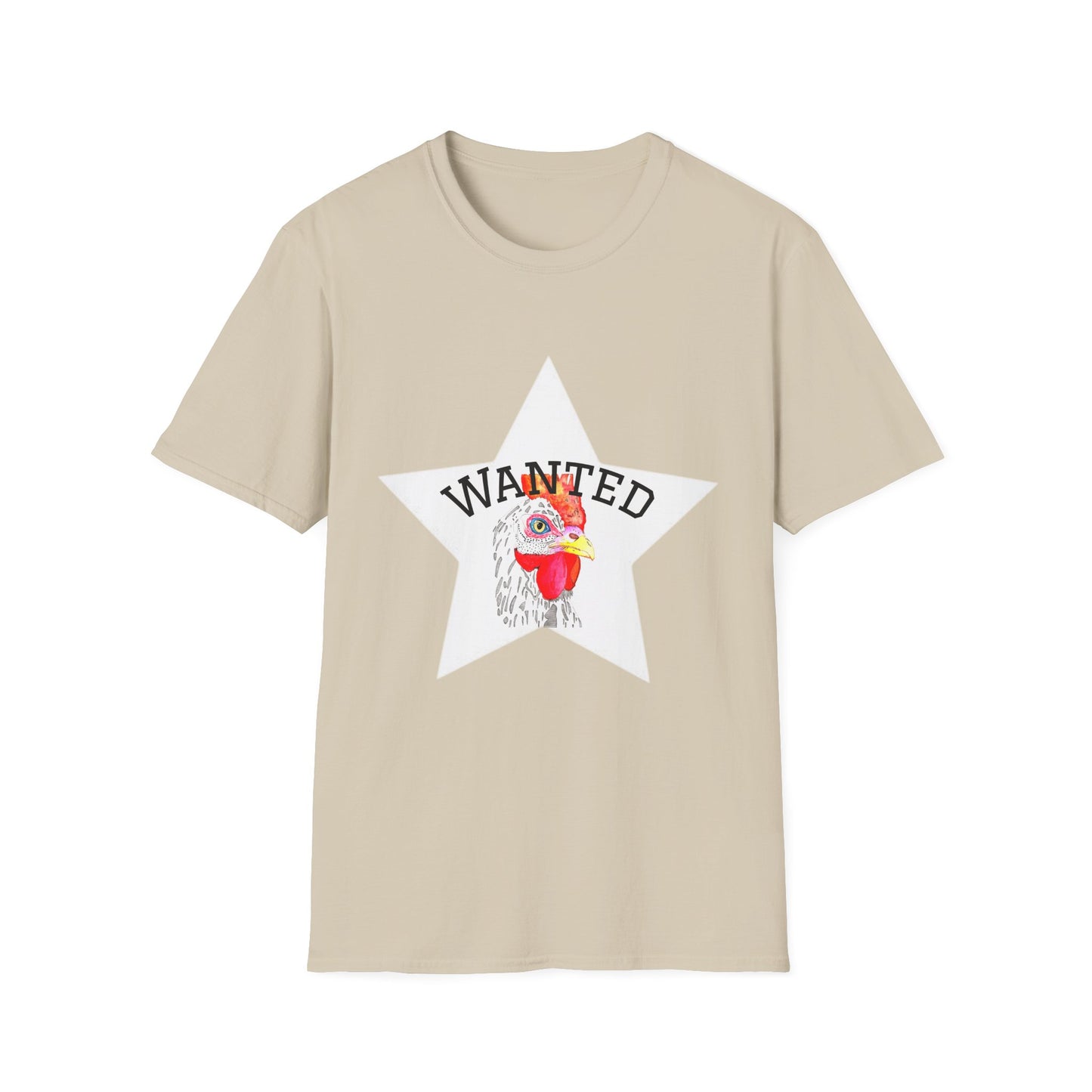 Wanted Heart T-Shirt | Unisex Softstyle Tee for Animal Lovers, Unique Gift, Casual Wear, Valentine's Day, Birthday, Fun Graphics