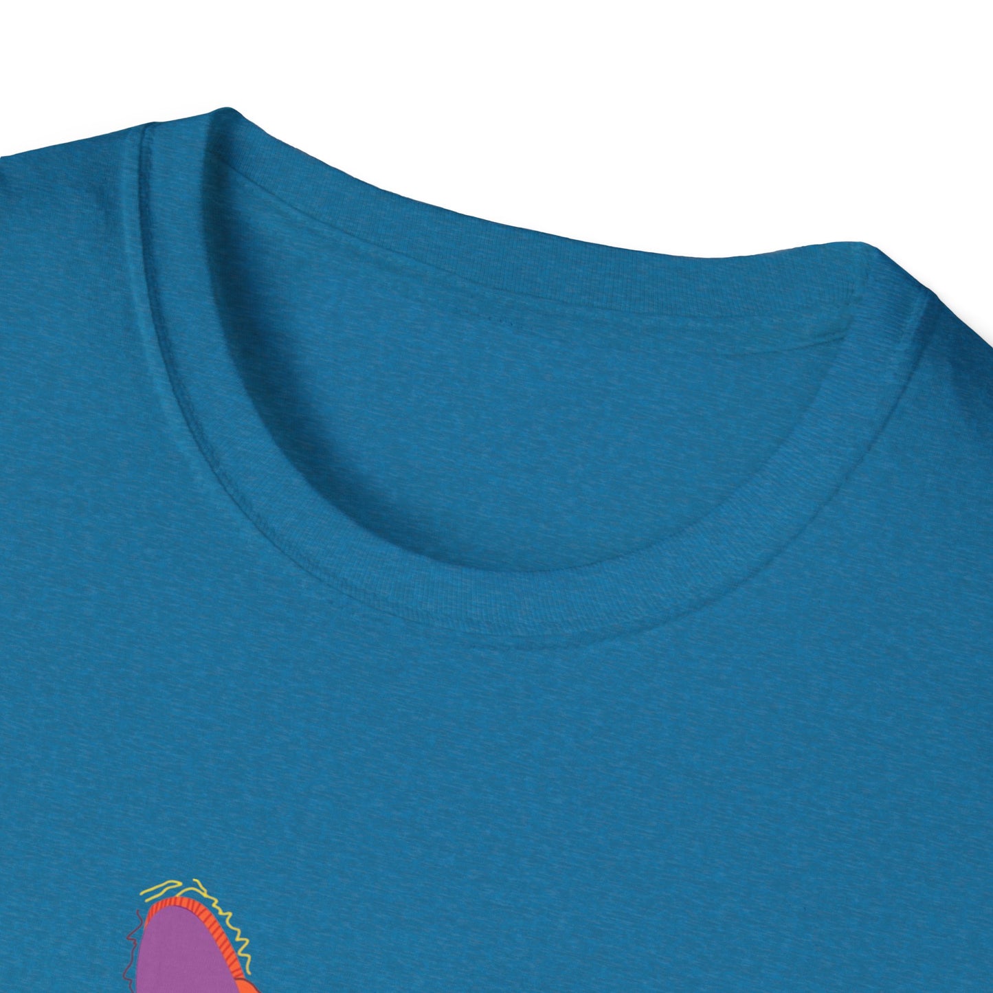 Vibrant Tiger Graphic Unisex Softstyle T-Shirt