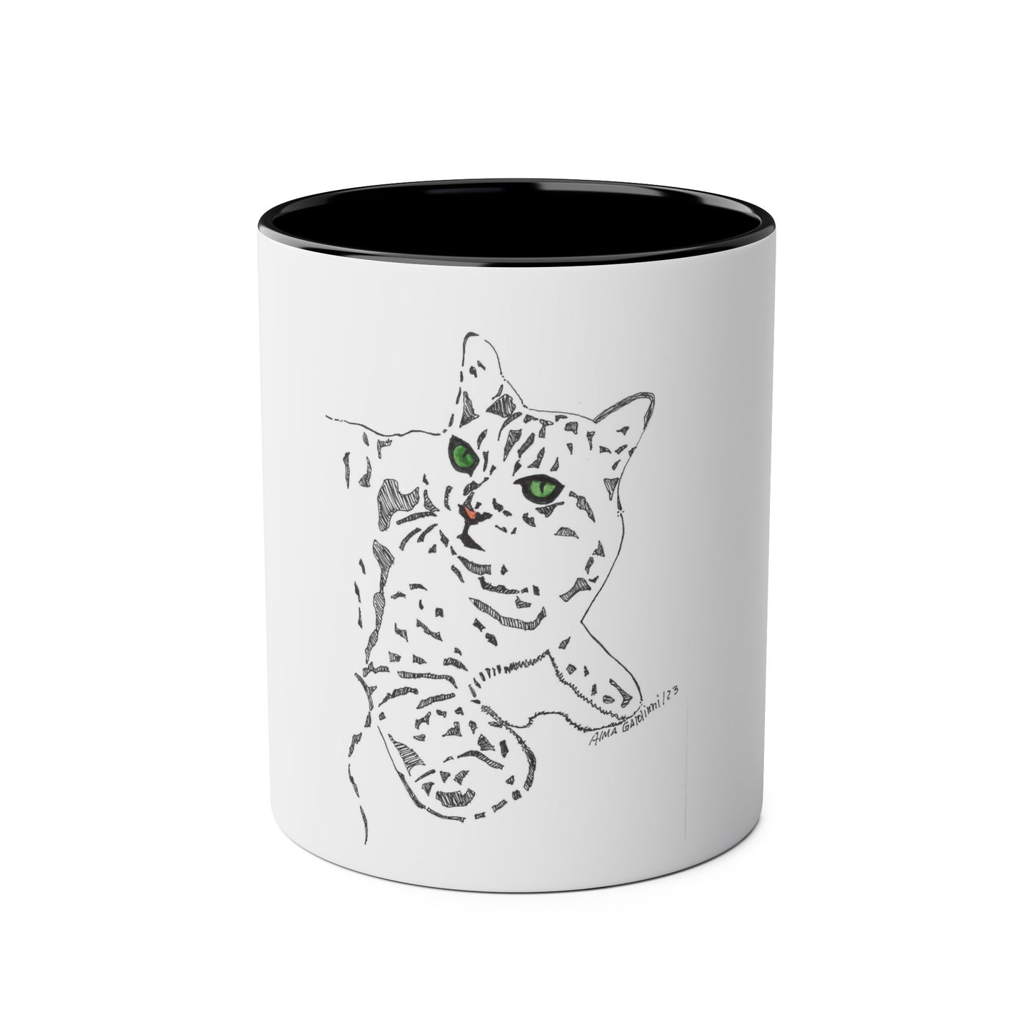 Abstract Ben The Cat