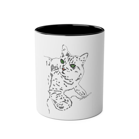 Abstract Ben The Cat