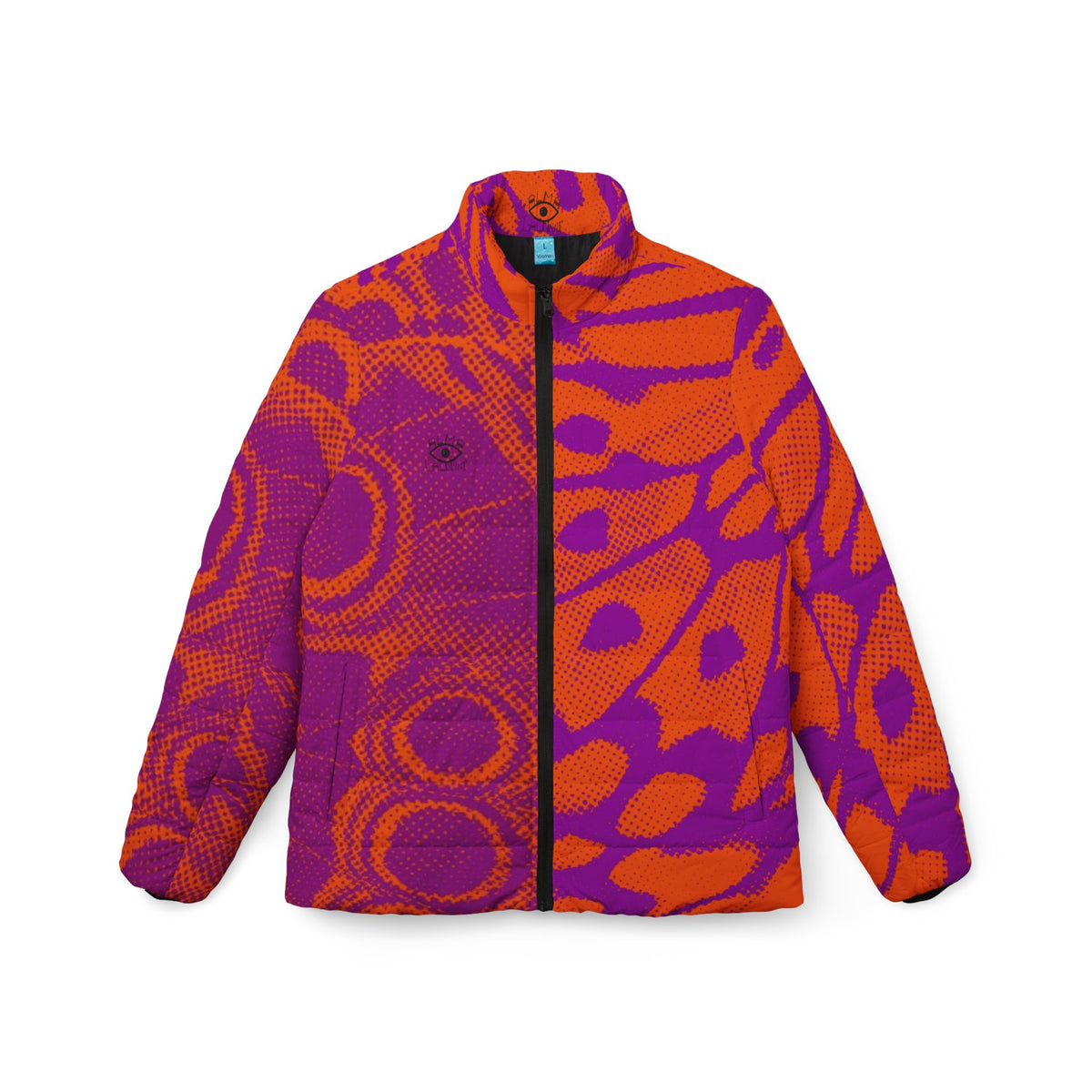 Butterfly Women’s Puffer Jacket (AOP)