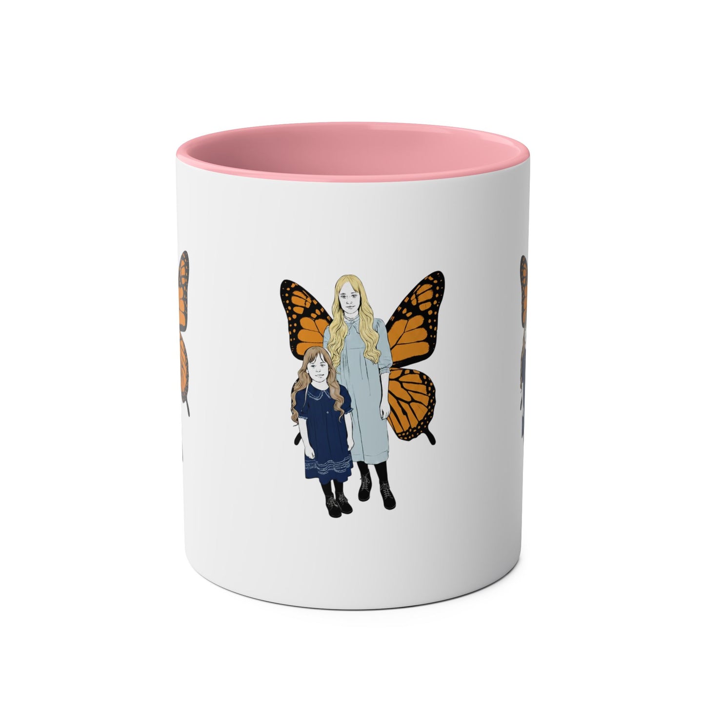 Edwardians children Two-Tone Coffee Mugs, 11oz