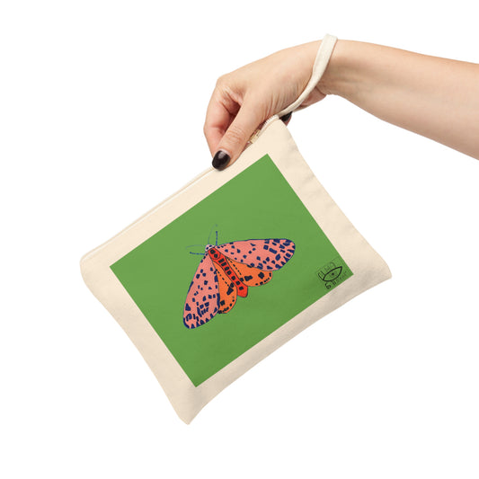 Colorful Butterfly Zipper Pouch - Eco-Friendly Accessory for Nature Lovers
