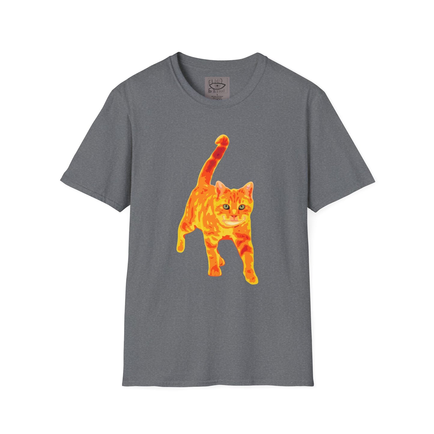 Bright Ginger Cat Unisex Softstyle T-Shirt