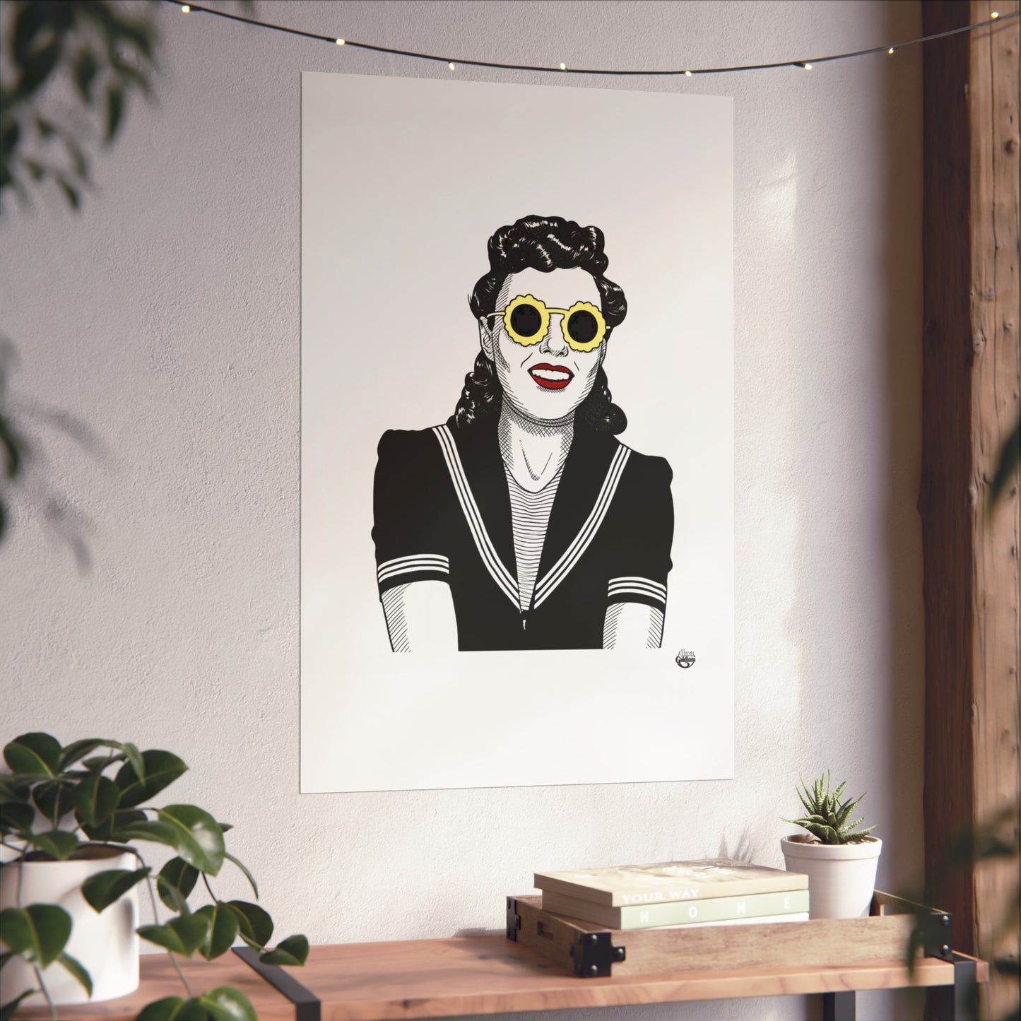Beach girl Fine Art Posters