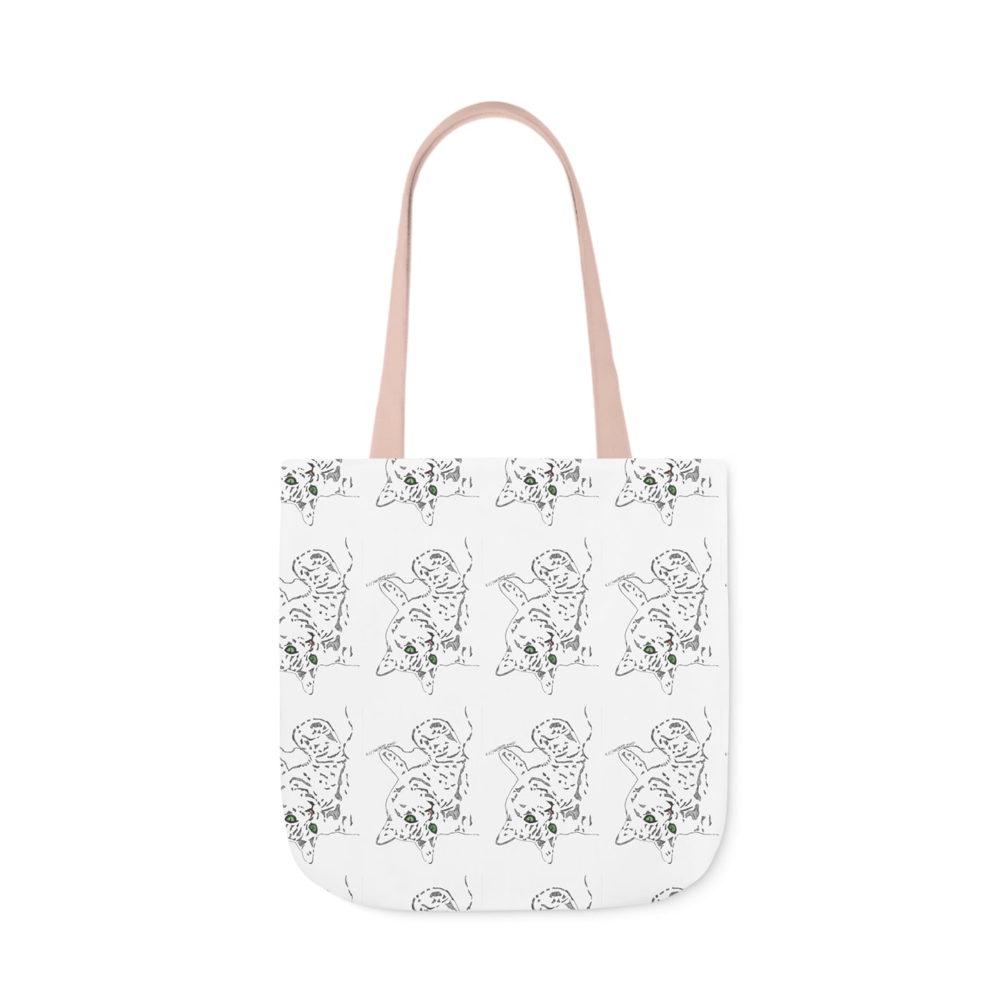 Abstract Cat tote bag