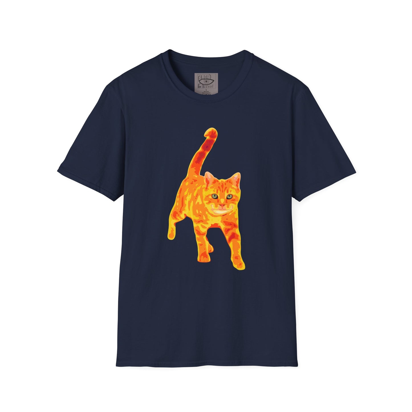 Bright Ginger Cat Unisex Softstyle T-Shirt