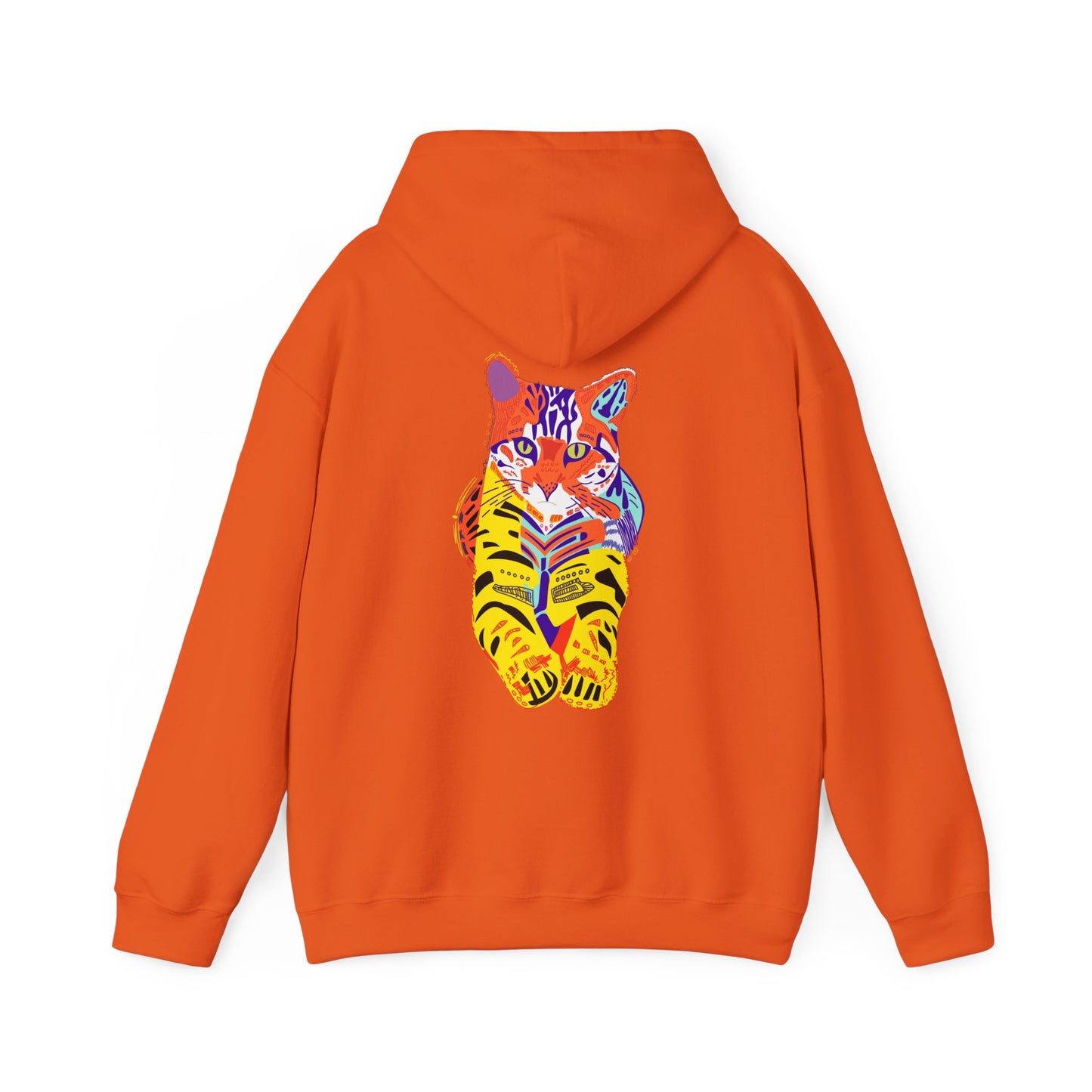 Tiger Cat Unisex Heavy Blend™ Hooded Sweatshirt