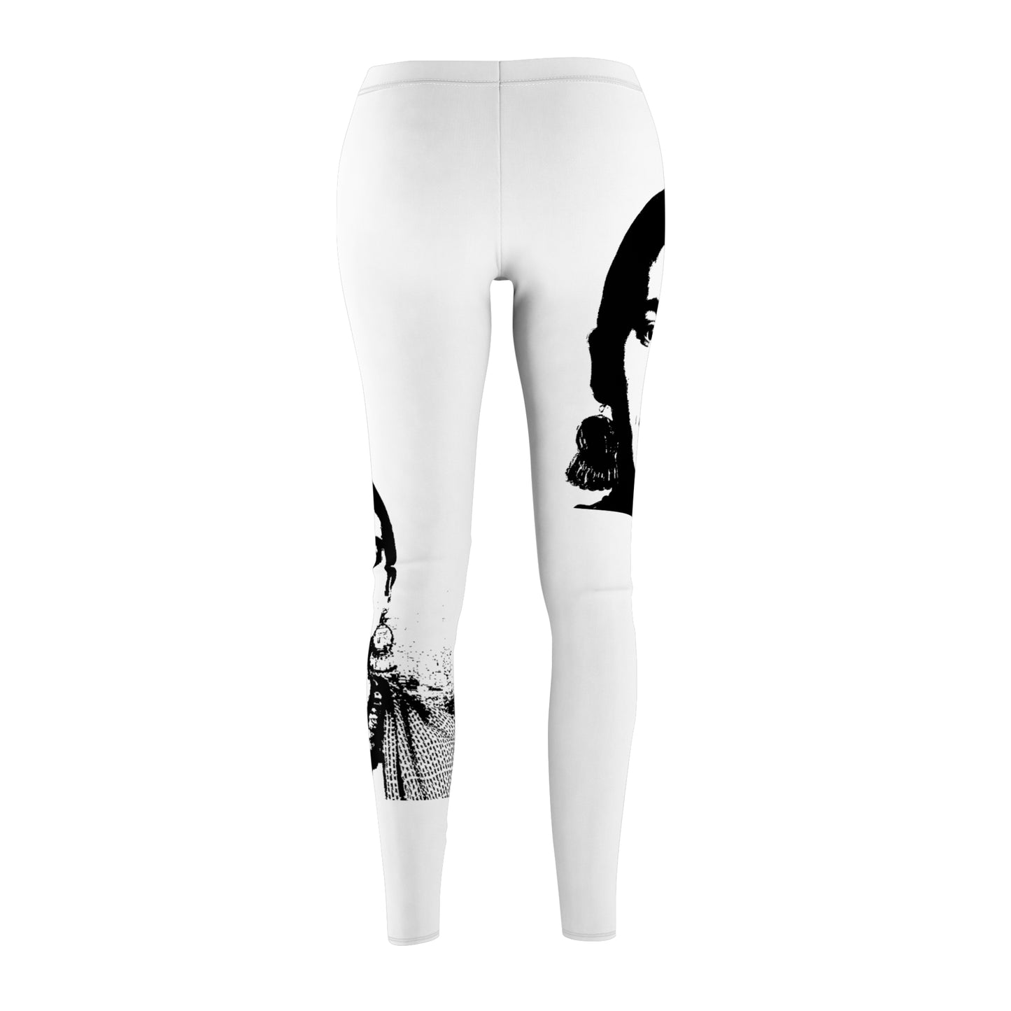 Frida Kahlo-Inspired Women's Casual Leggings - Feature Artistic AOP Design, Perfect for Yoga, Lounge, Gifts, Art Lovers, Statement Wear