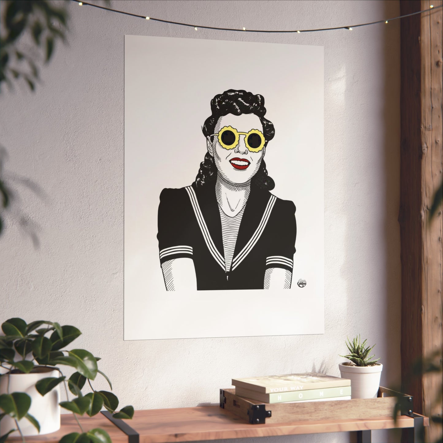Beach girl Fine Art Posters