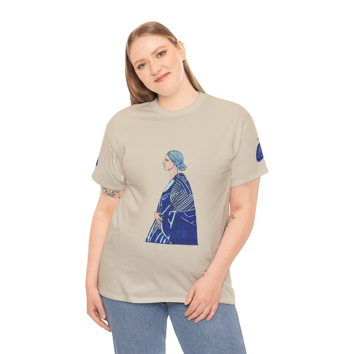 Art Nouveaux Unisex Heavy Cotton Tee