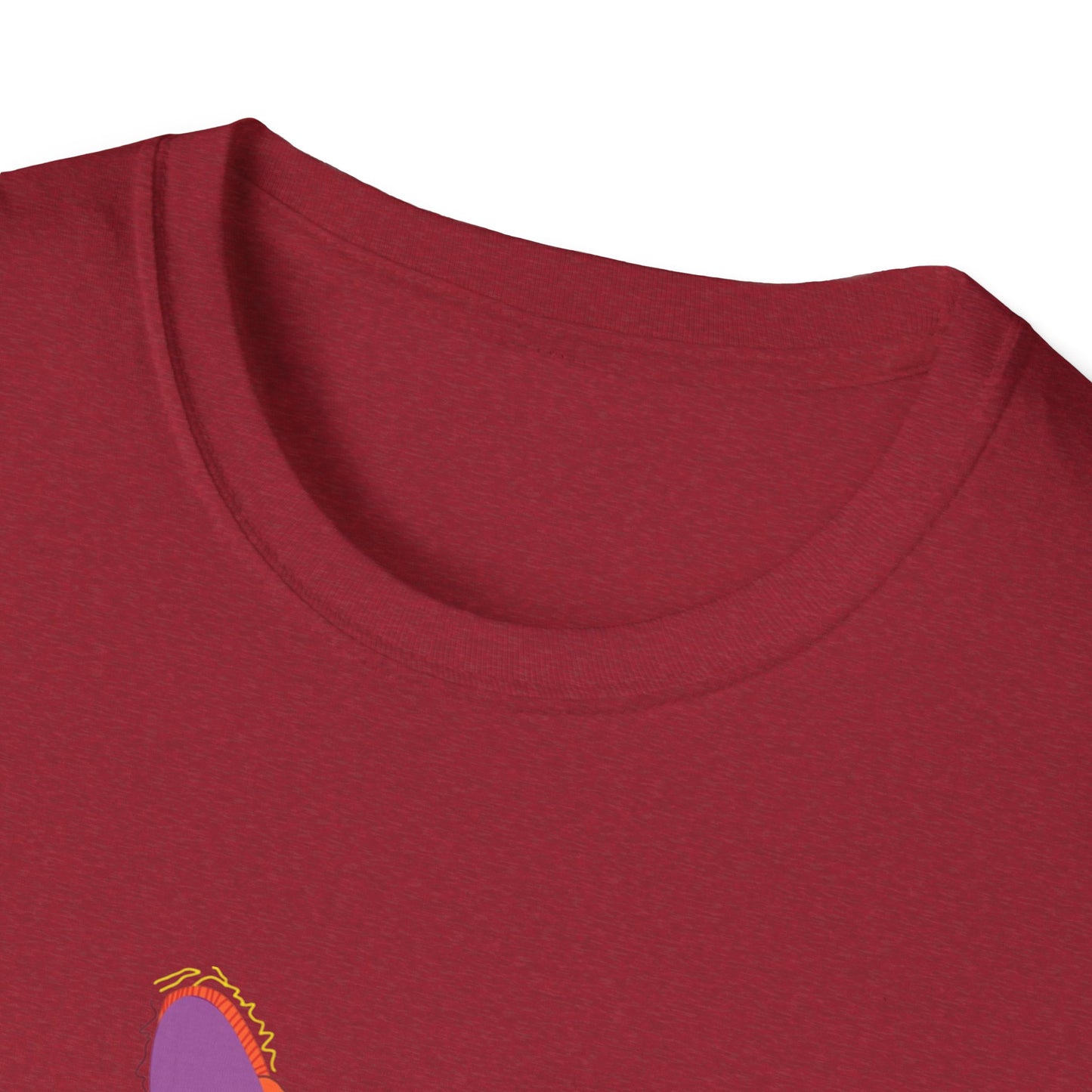 Vibrant Tiger Graphic Unisex Softstyle T-Shirt