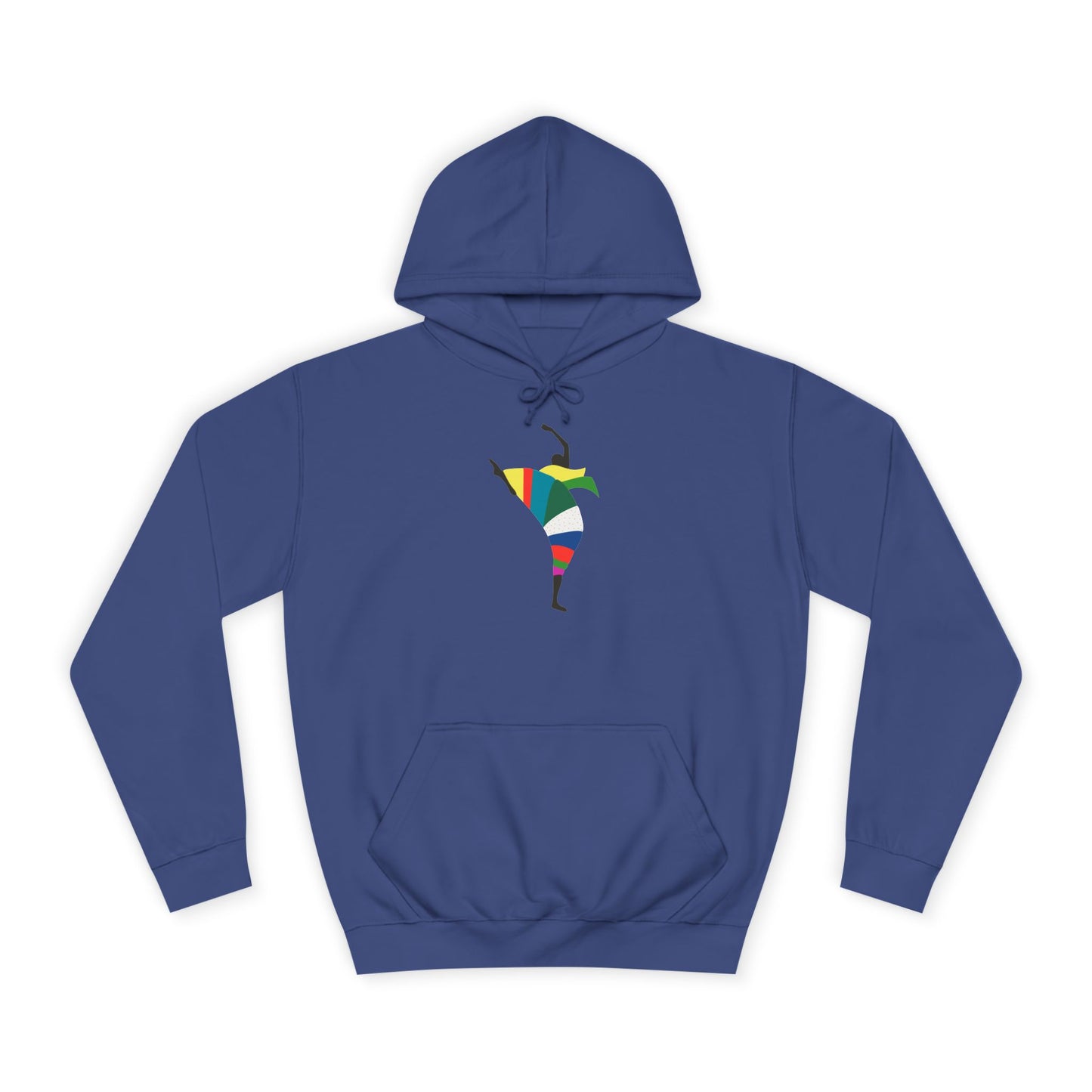 Colorful Dancer Unisex College Hoodie - Stylish Daily Wear
