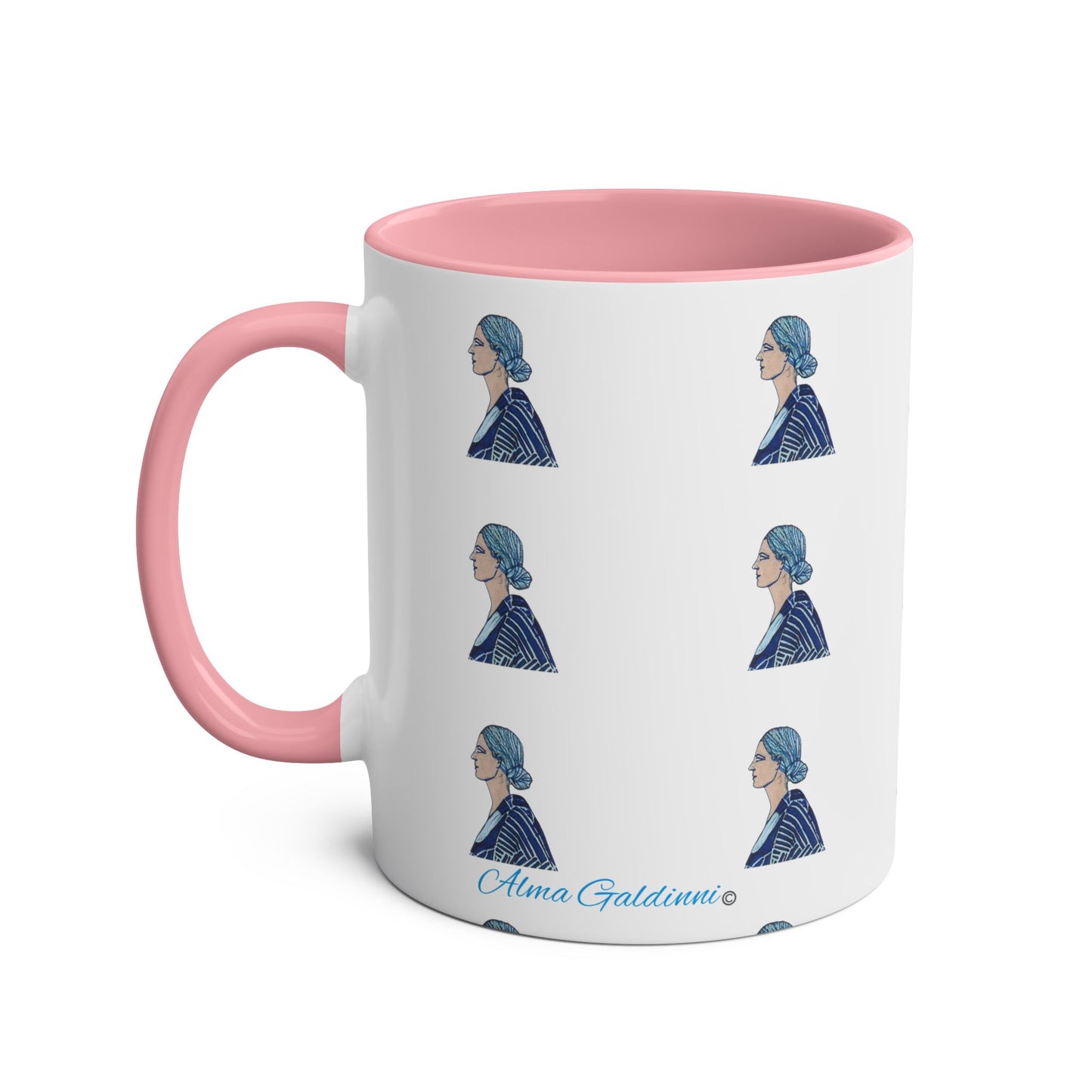 Art Nouveaux Lady mug