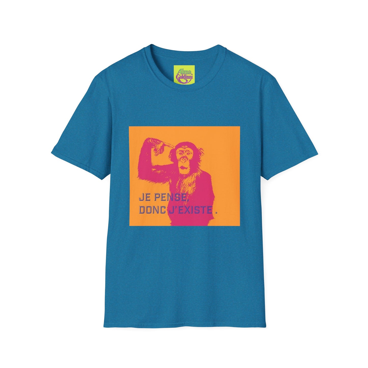Philosophical Monkey Unisex Softstyle T-Shirt