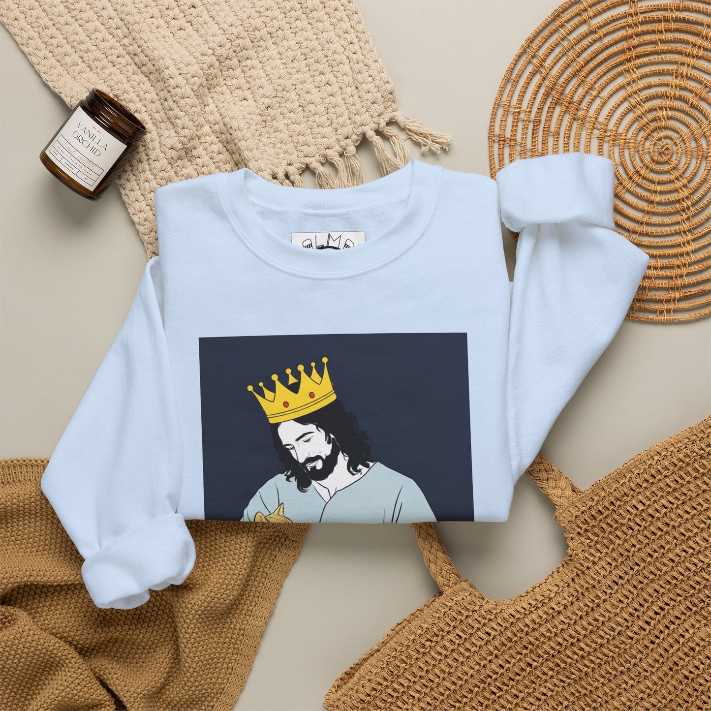 Jeus and cat Unisex Heavy Blend™ Crewneck Sweatshirt