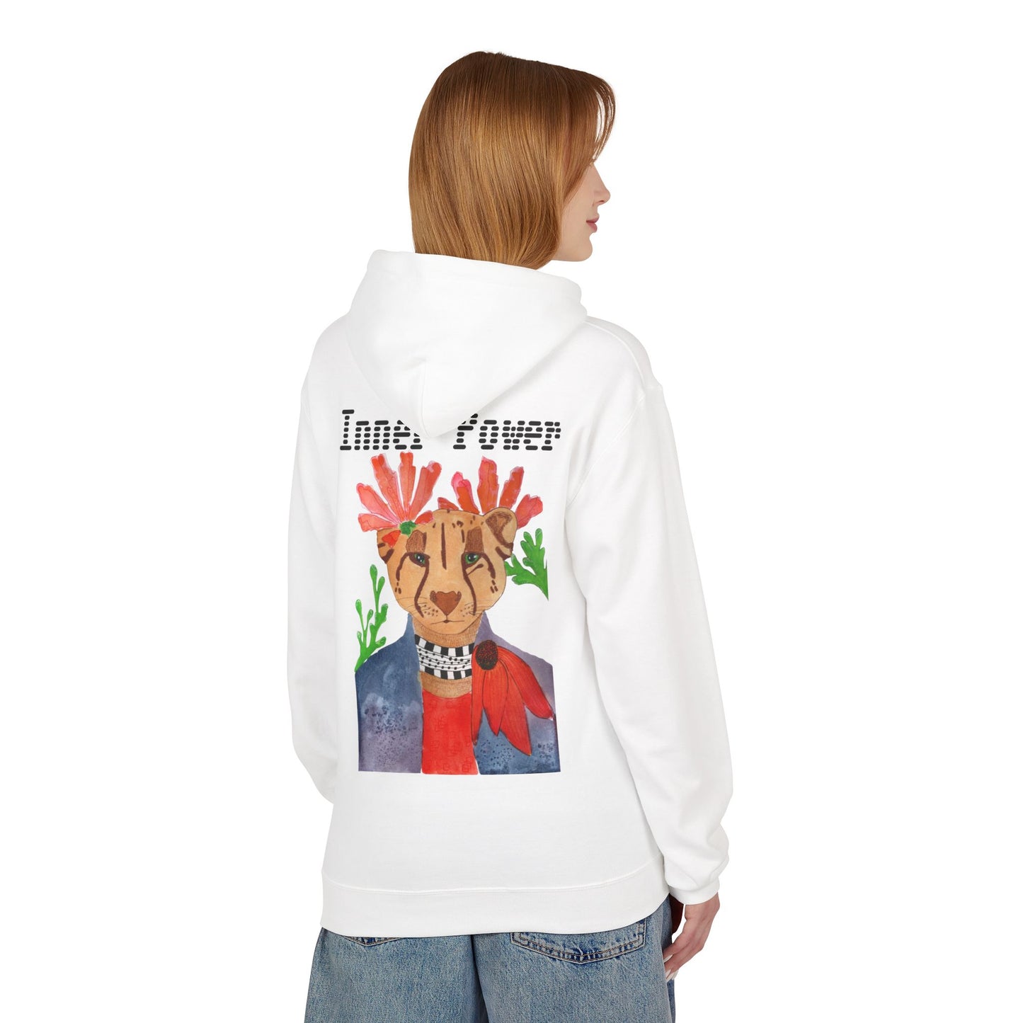 Leopard Unisex Midweight Softstyle Fleece Hoodie