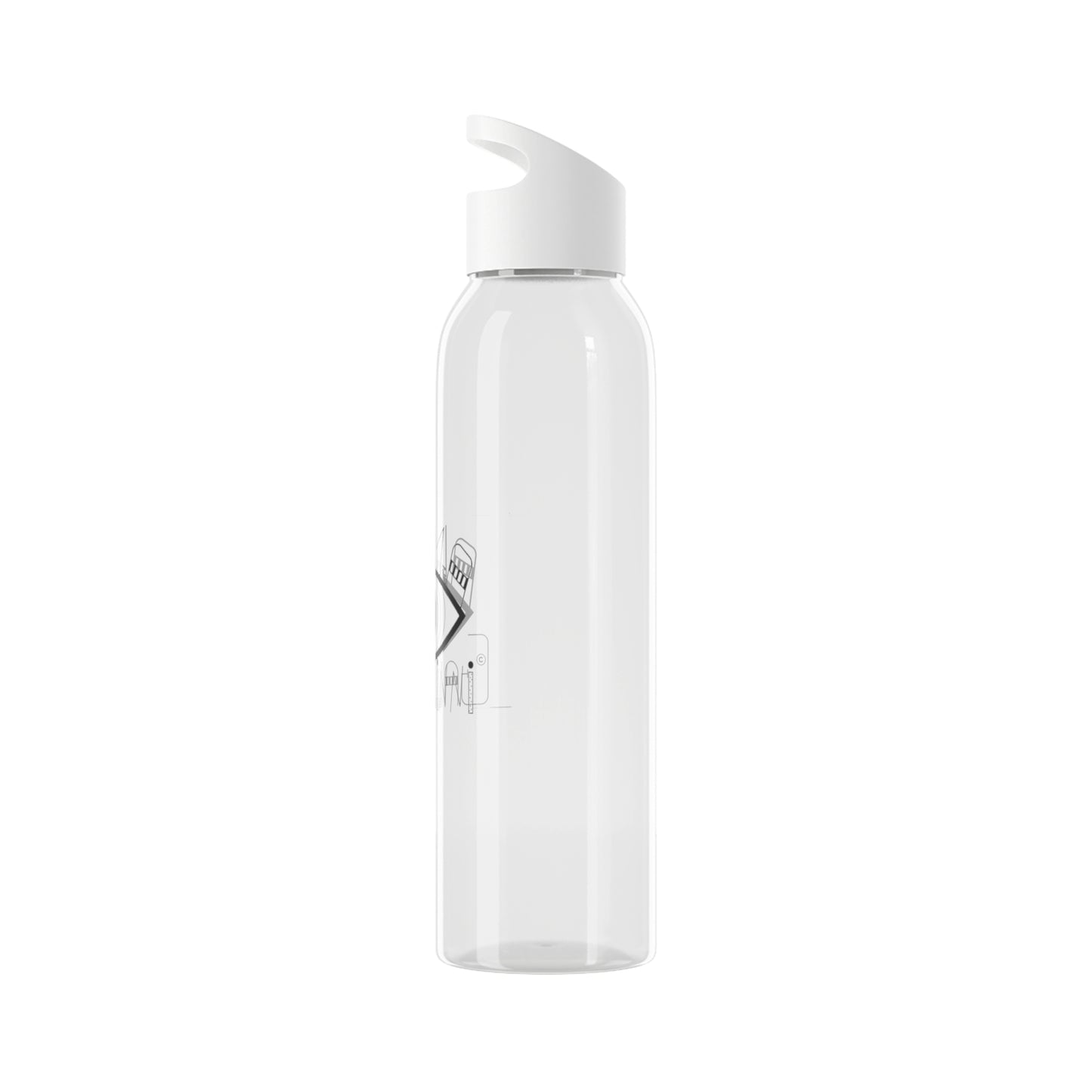 Alma galdinni logo Sky Water Bottle