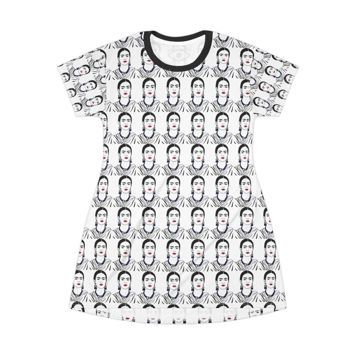 Frida Kahlo T-Shirt Dress (AOP)