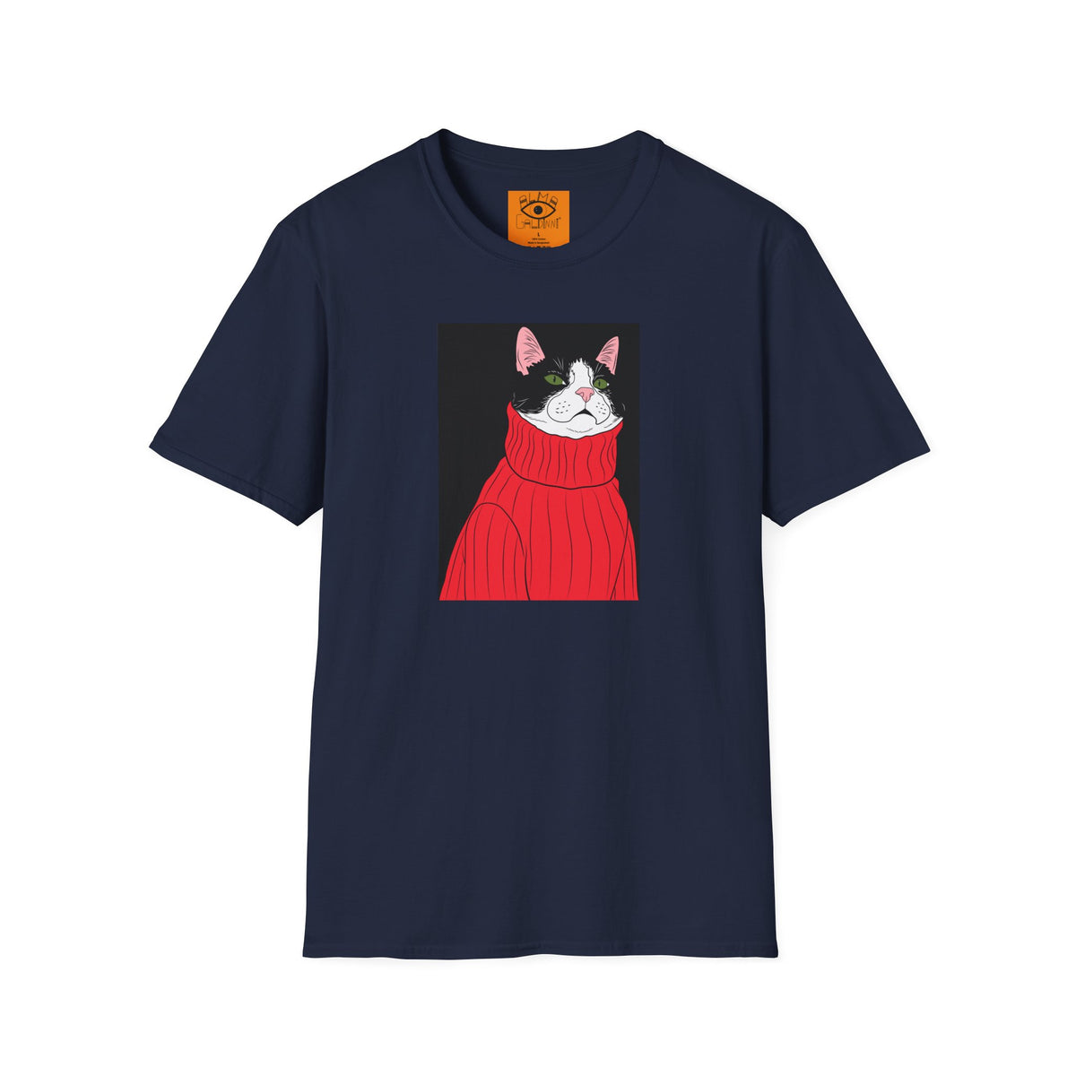 Lazy Cat Unisex Softstyle T-Shirt