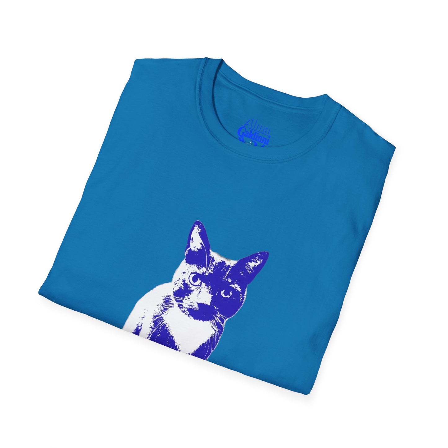 Bertie the cat Unisex Softstyle T-Shirt