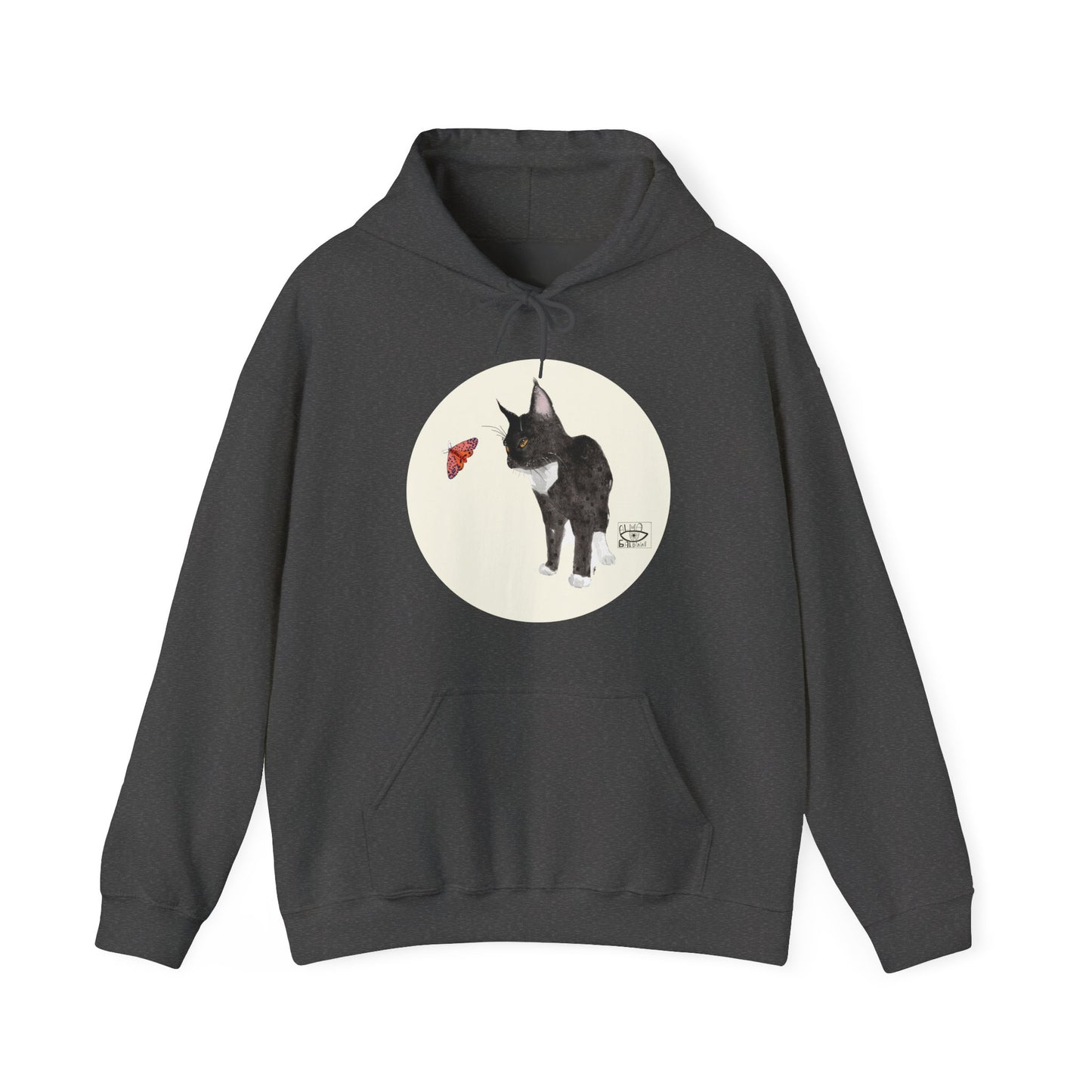 Cat-Inspired Heavy Blend Hoodie, Cozy Animal Sweatshirt, Pet Lover Gift, Unisex Graphic Hooded Sweatshirt, Cute Cat Apparel, Perfect [...]
