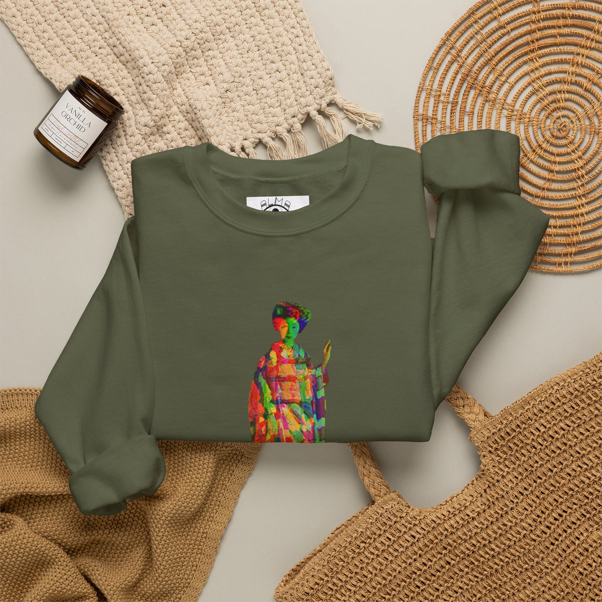 Neon Gueixa Unisex Heavy Blend™ Crewneck Sweatshirt