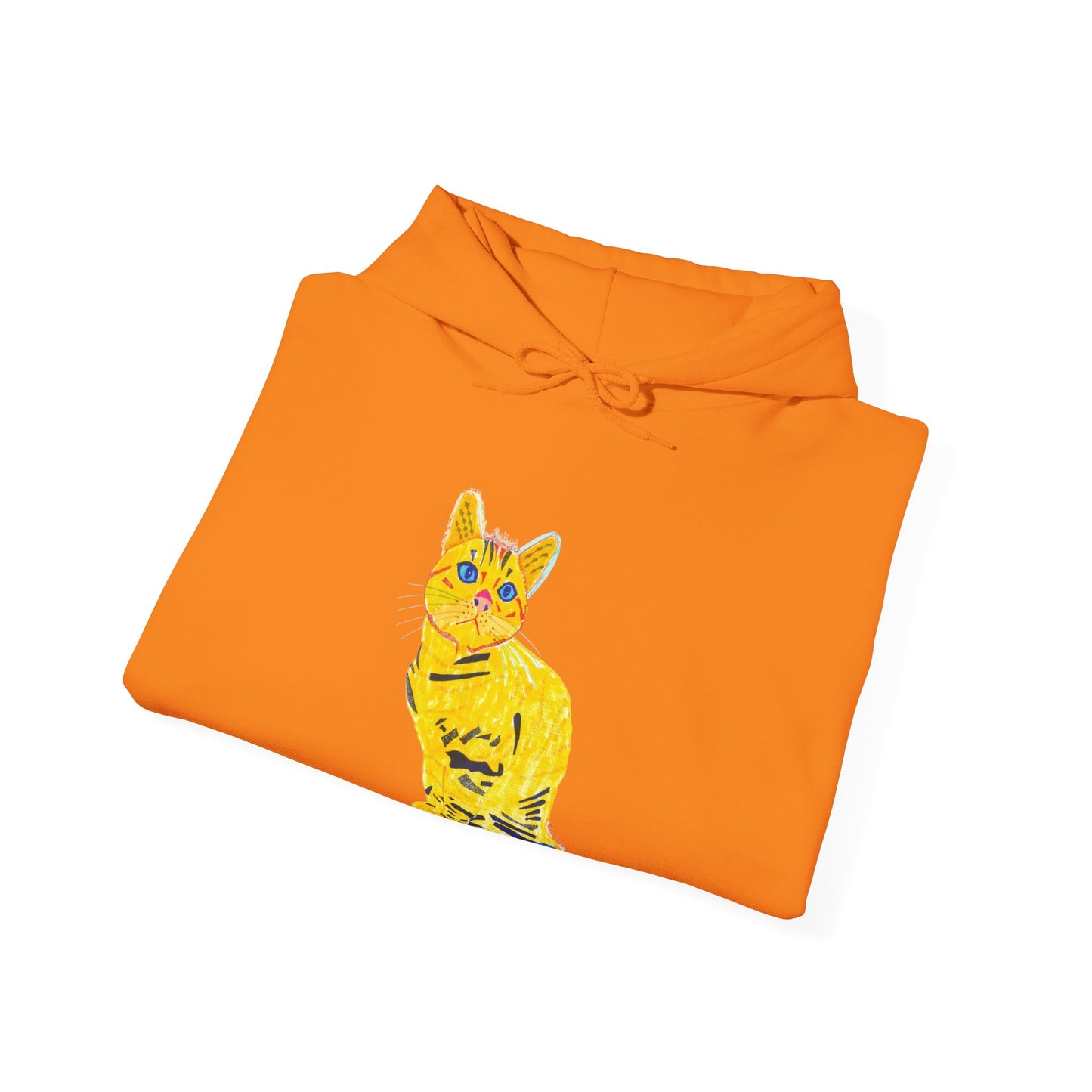 Yellow Cat Unisex Heavy Blend™ Hooded Sweatshirt